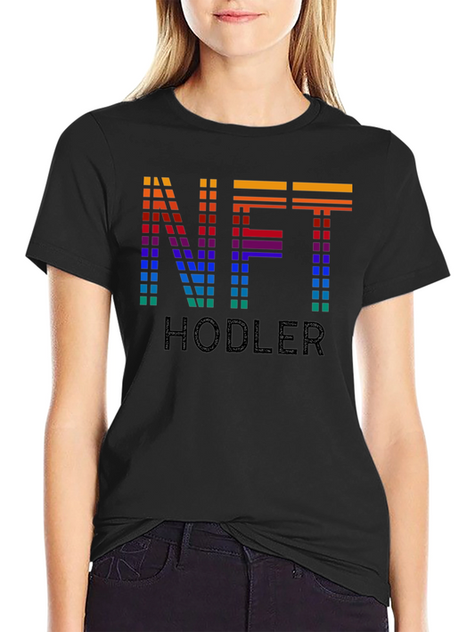 NFT Hodler T-Shirt - Crypto Art Enthusiast Tee