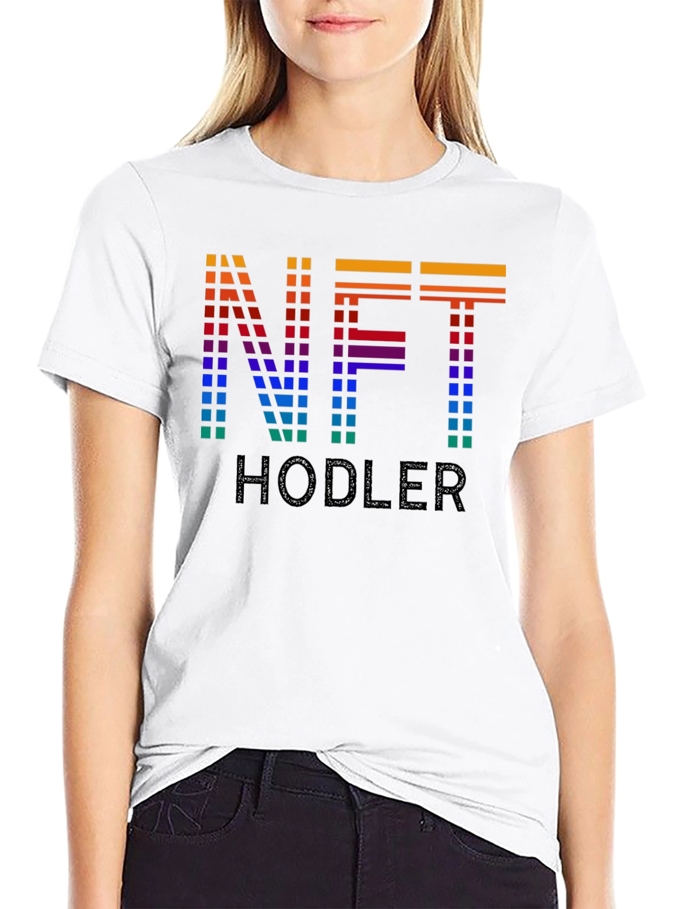 NFT Hodler T-Shirt - Crypto Art Enthusiast Tee