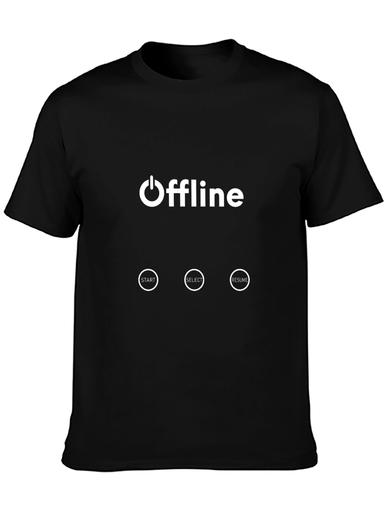 Offline Mode Graphic Tee - Gamer Humor