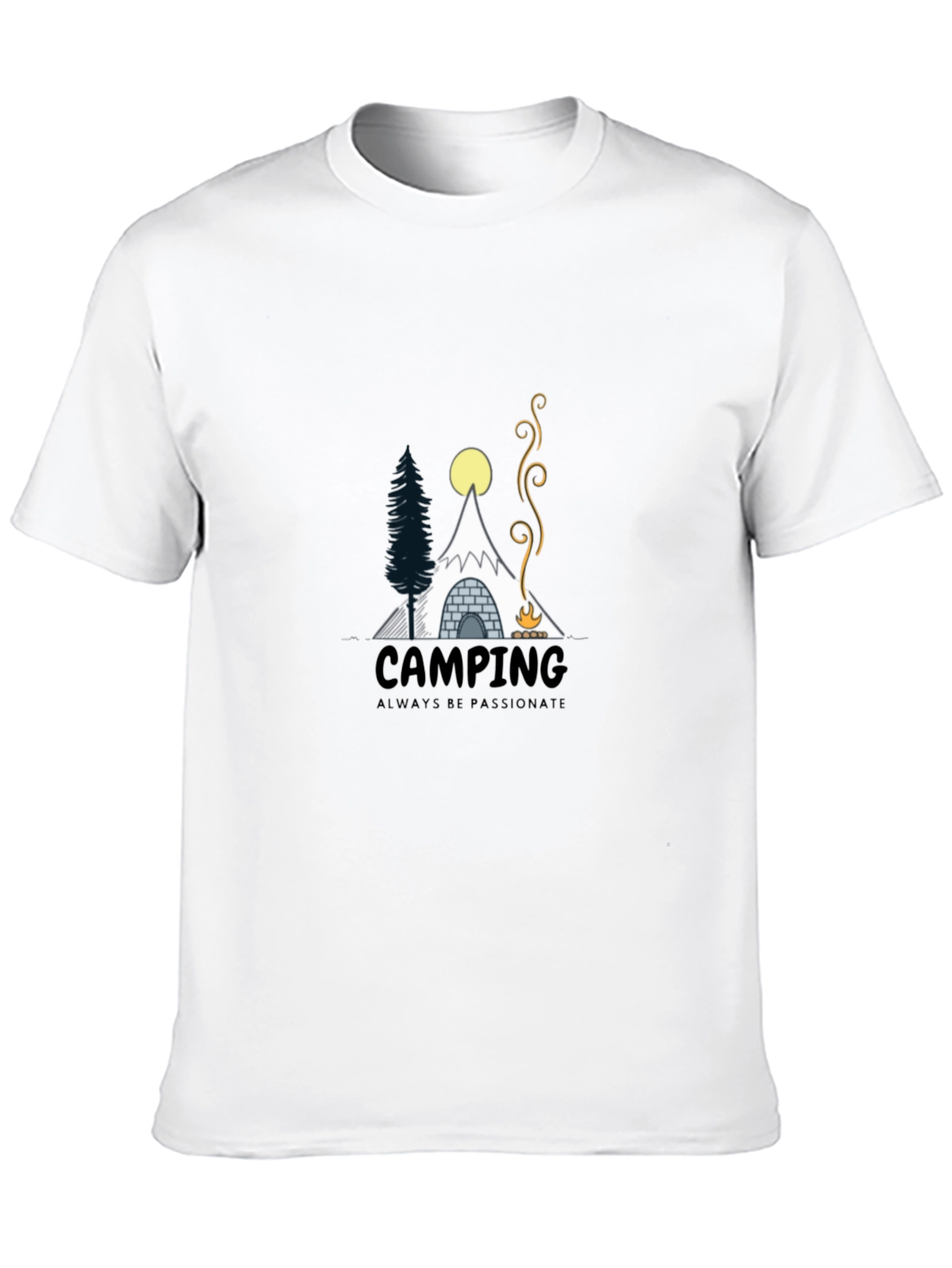 Camping Passion T-Shirt - Adventure Tee