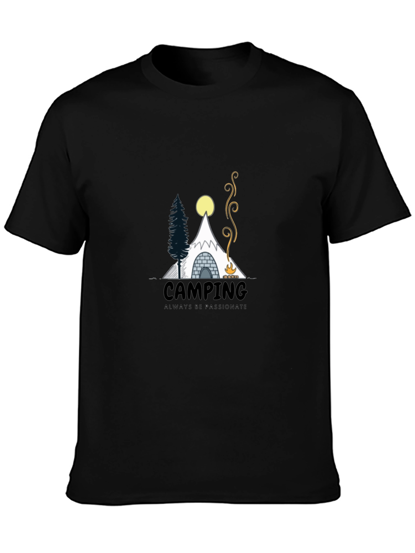 Camping Passion T-Shirt - Adventure Tee