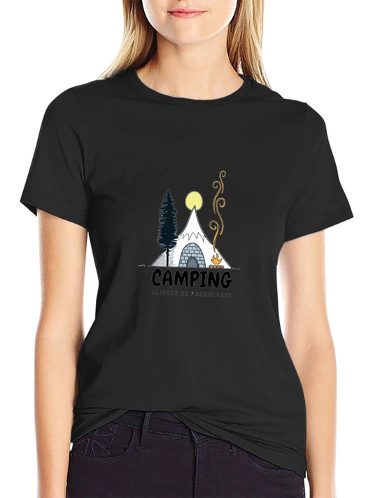 Camping Passion T-Shirt - Adventure Tee