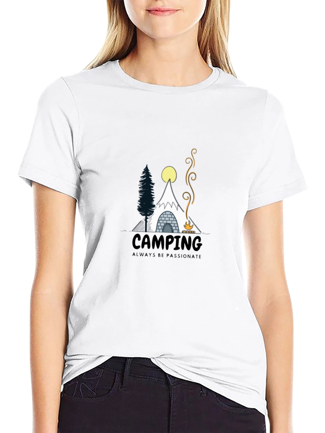 Camping Passion T-Shirt - Adventure Tee