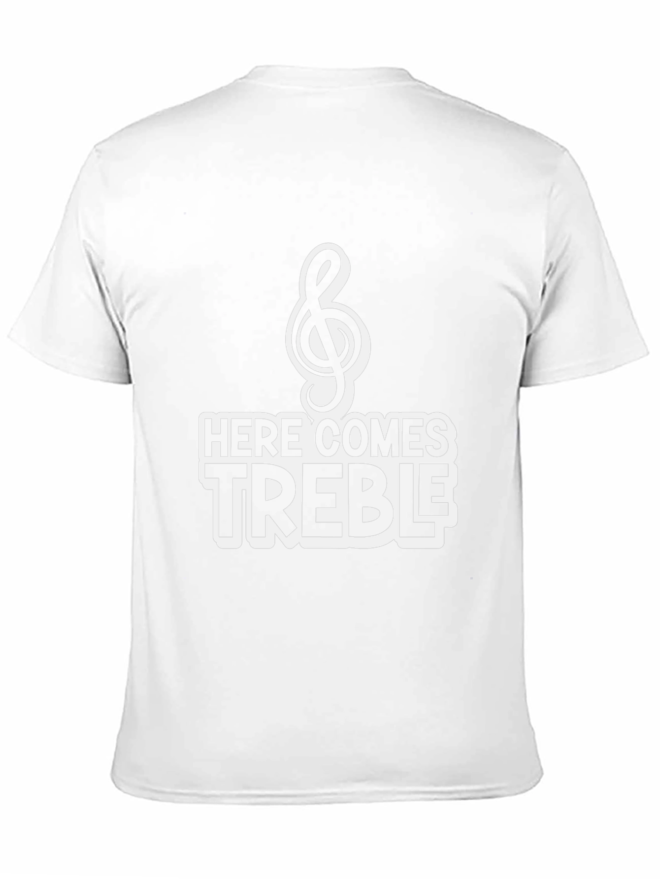 Here Comes Treble Black T-Shirt