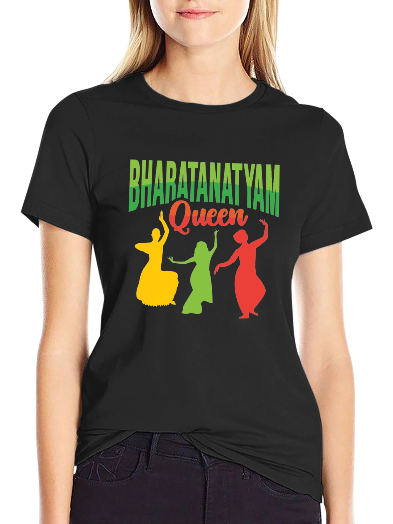 Bharatanatyam Queen T-Shirt | Dancing Tee