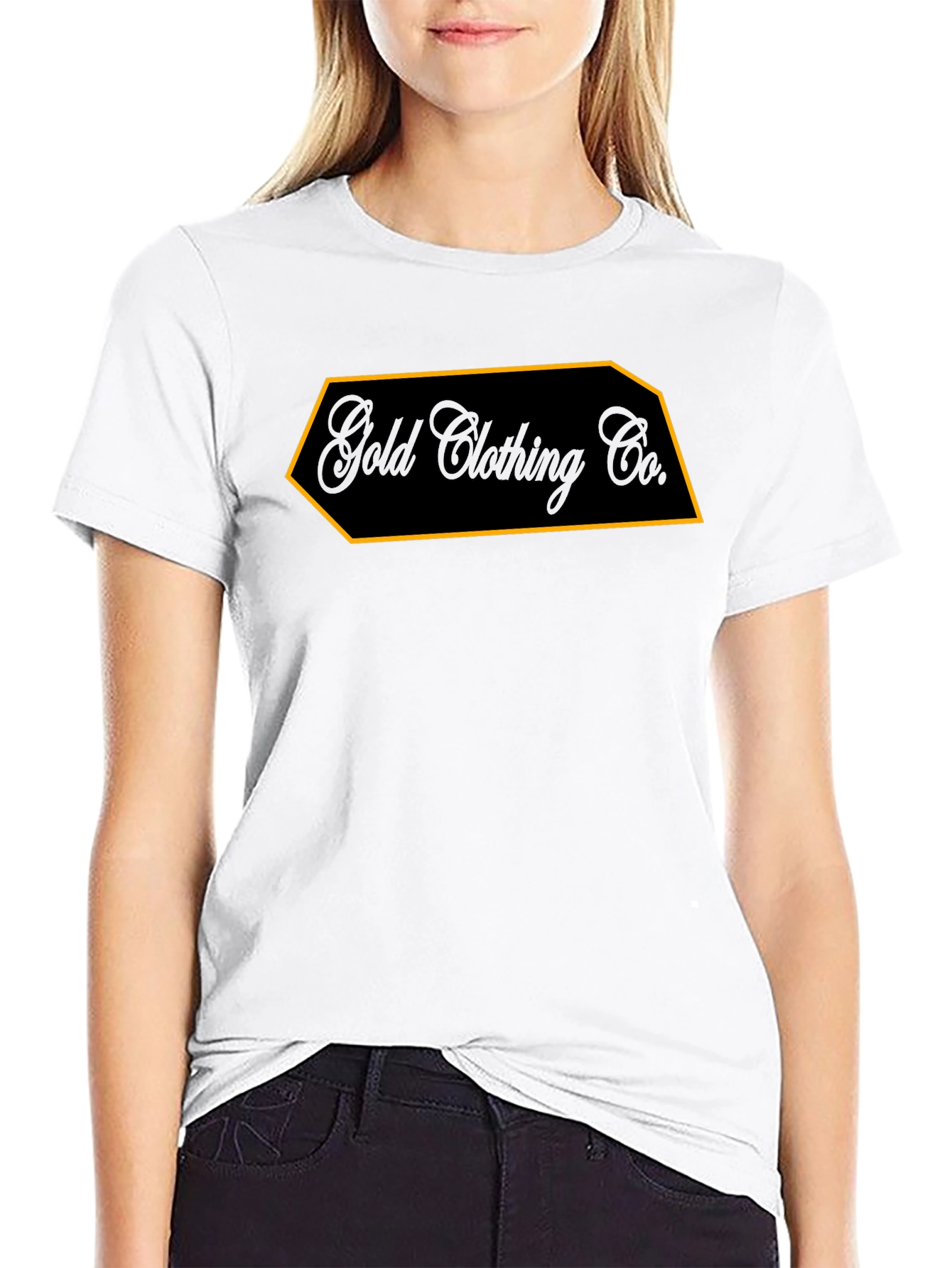 Gold Clothing Co. Black T-Shirt