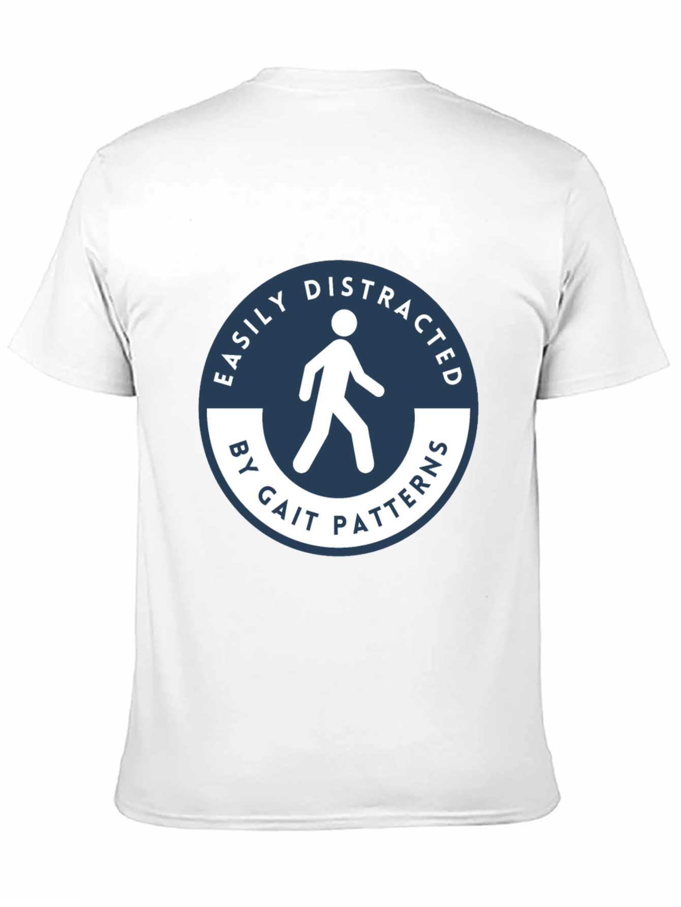 Easily Distracted Gait Patterns Black T-Shirt