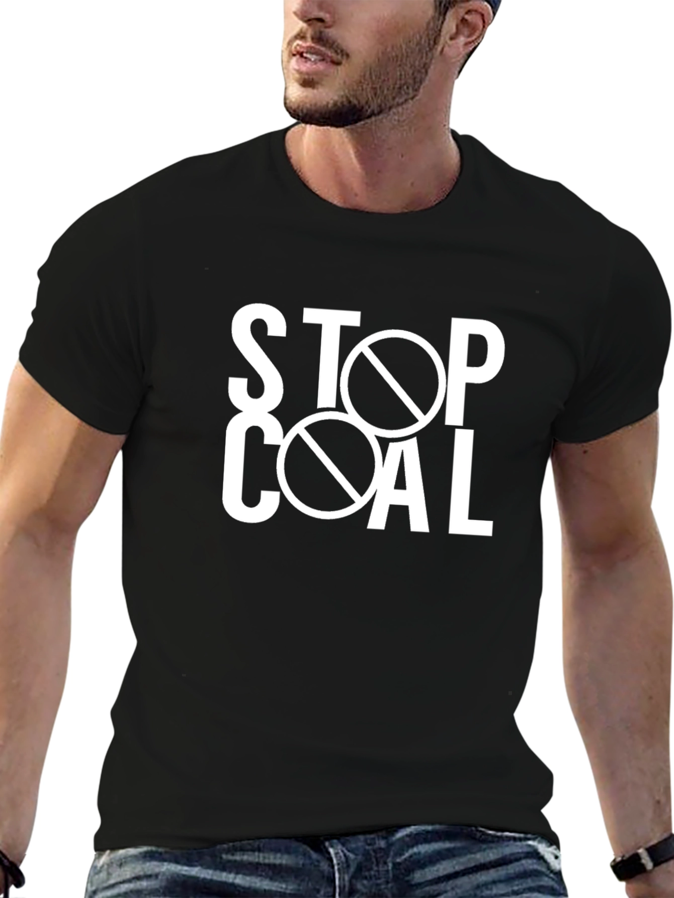Stop Coal T-Shirt - Eco-Friendly Fashion