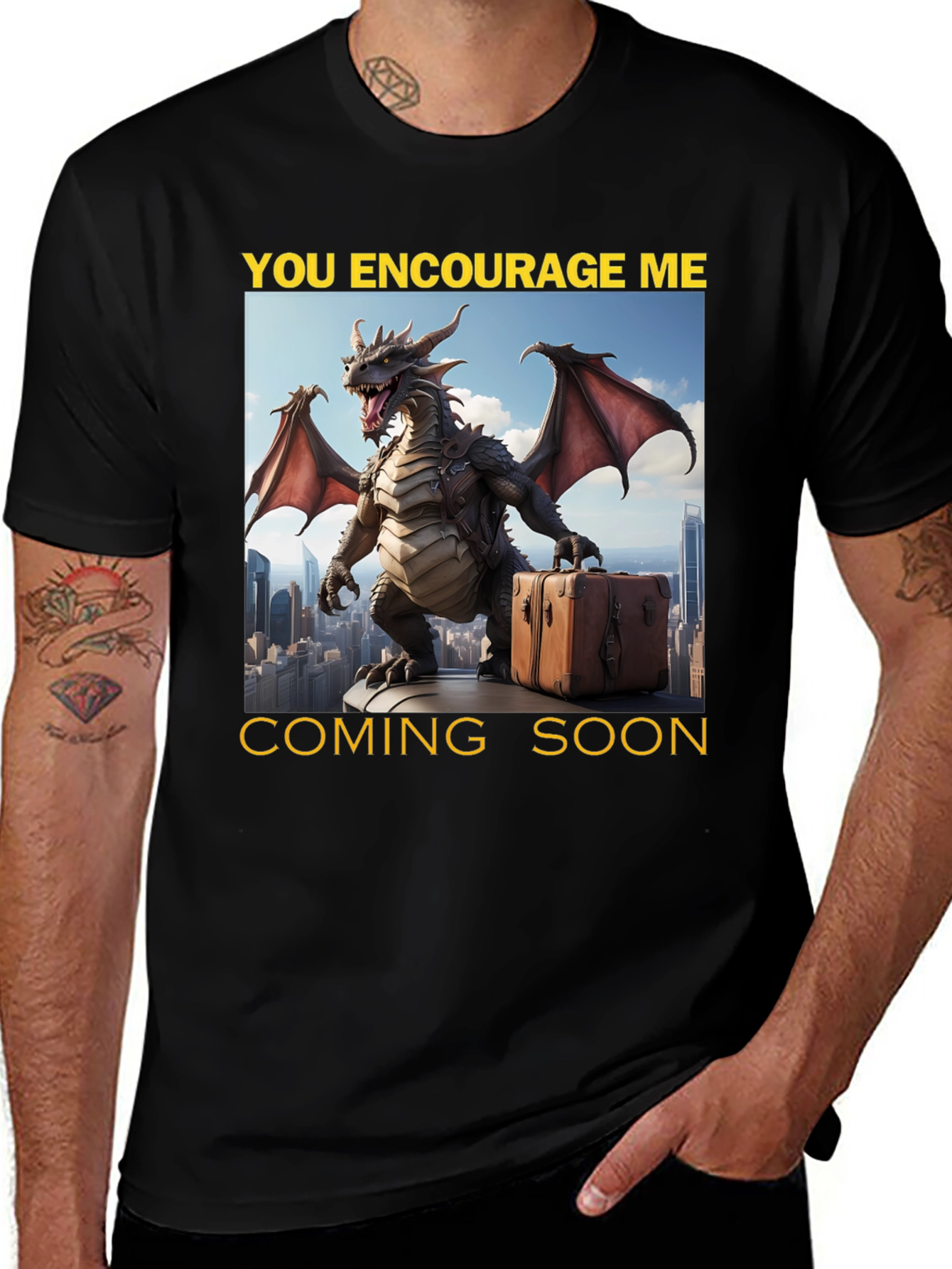 Dragon Traveler Graphic T-Shirt - Coming Soon