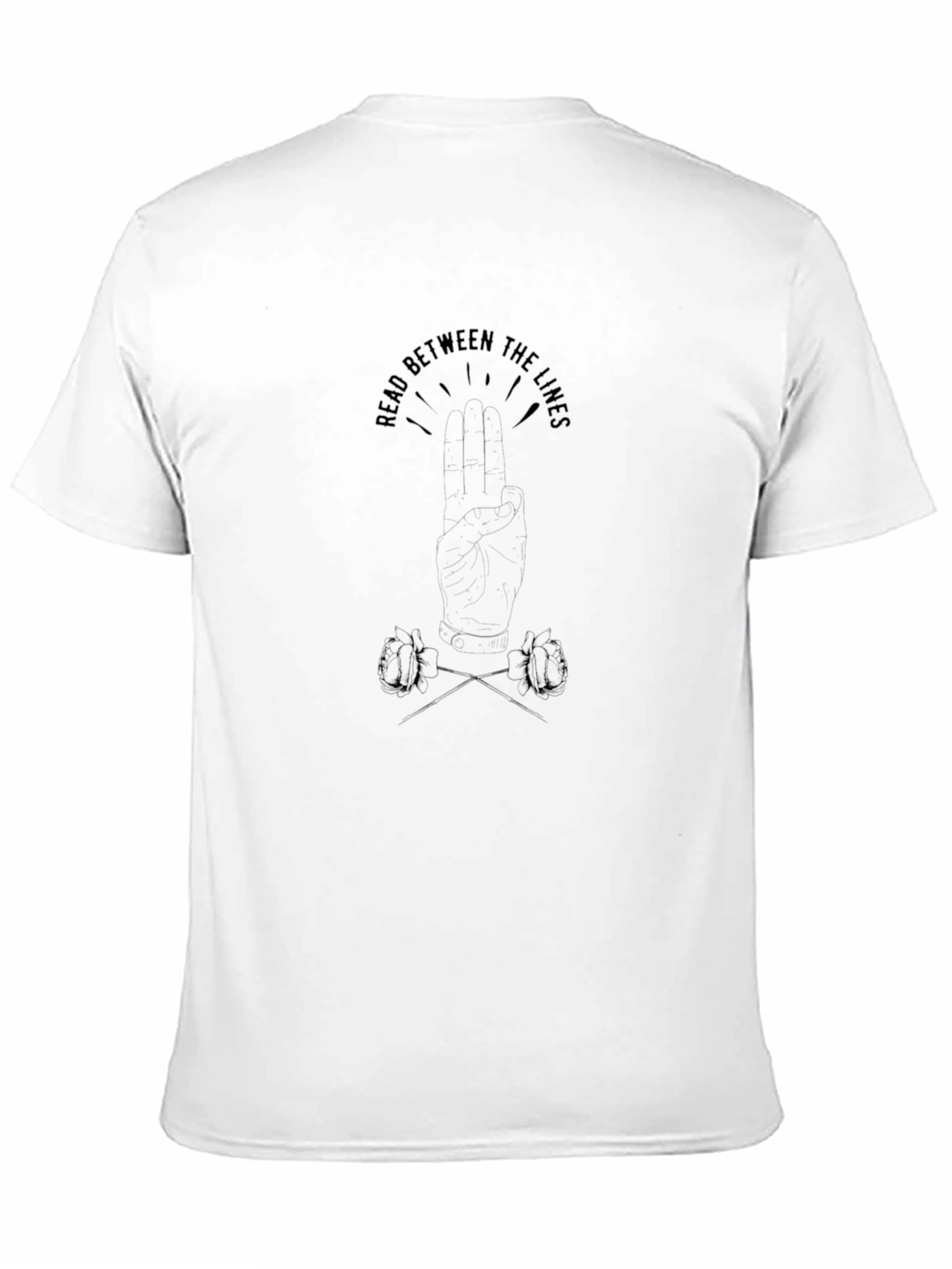 Read Between the Lines Graphic T-Shirt