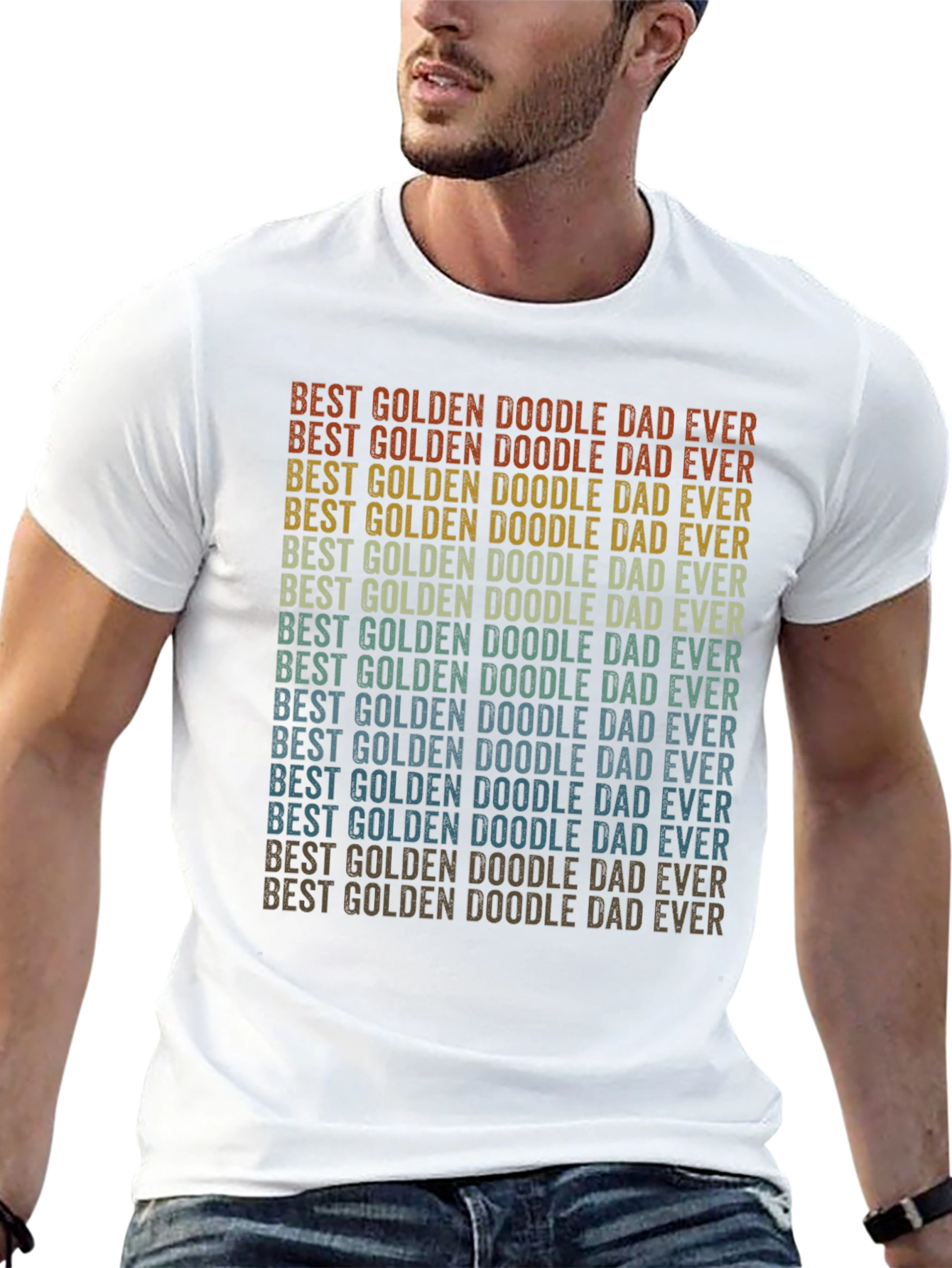 Best Golden Doodle Dad Ever T-Shirt
