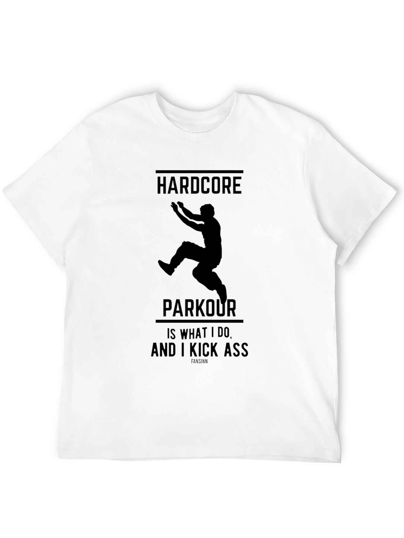 Hardcore Parkour Graphic T-Shirt