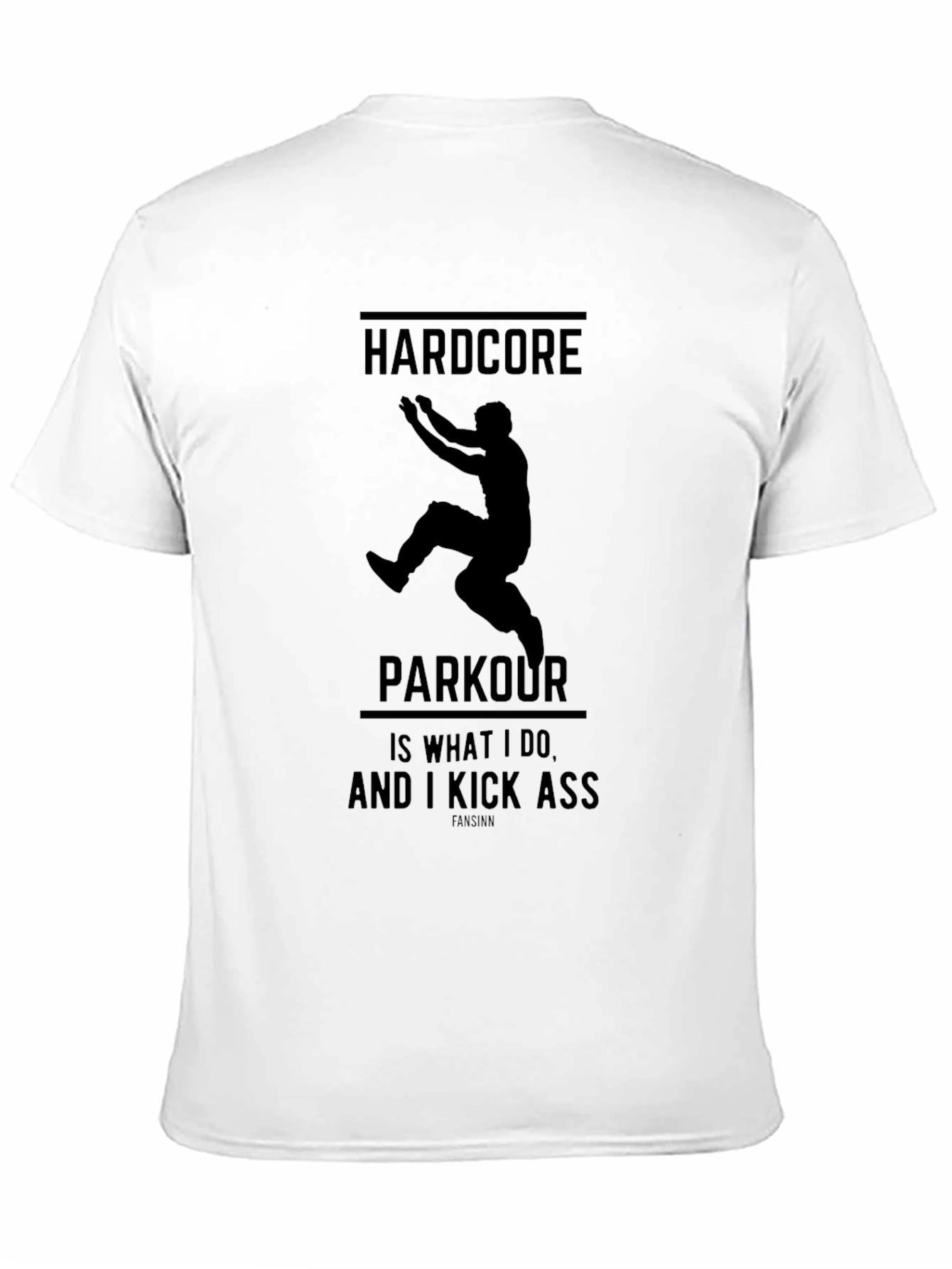 Hardcore Parkour Graphic T-Shirt