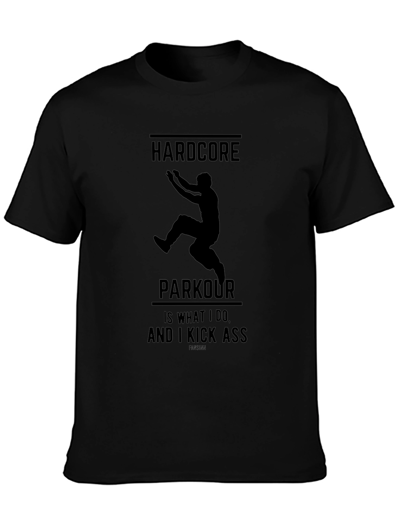 Hardcore Parkour Graphic T-Shirt