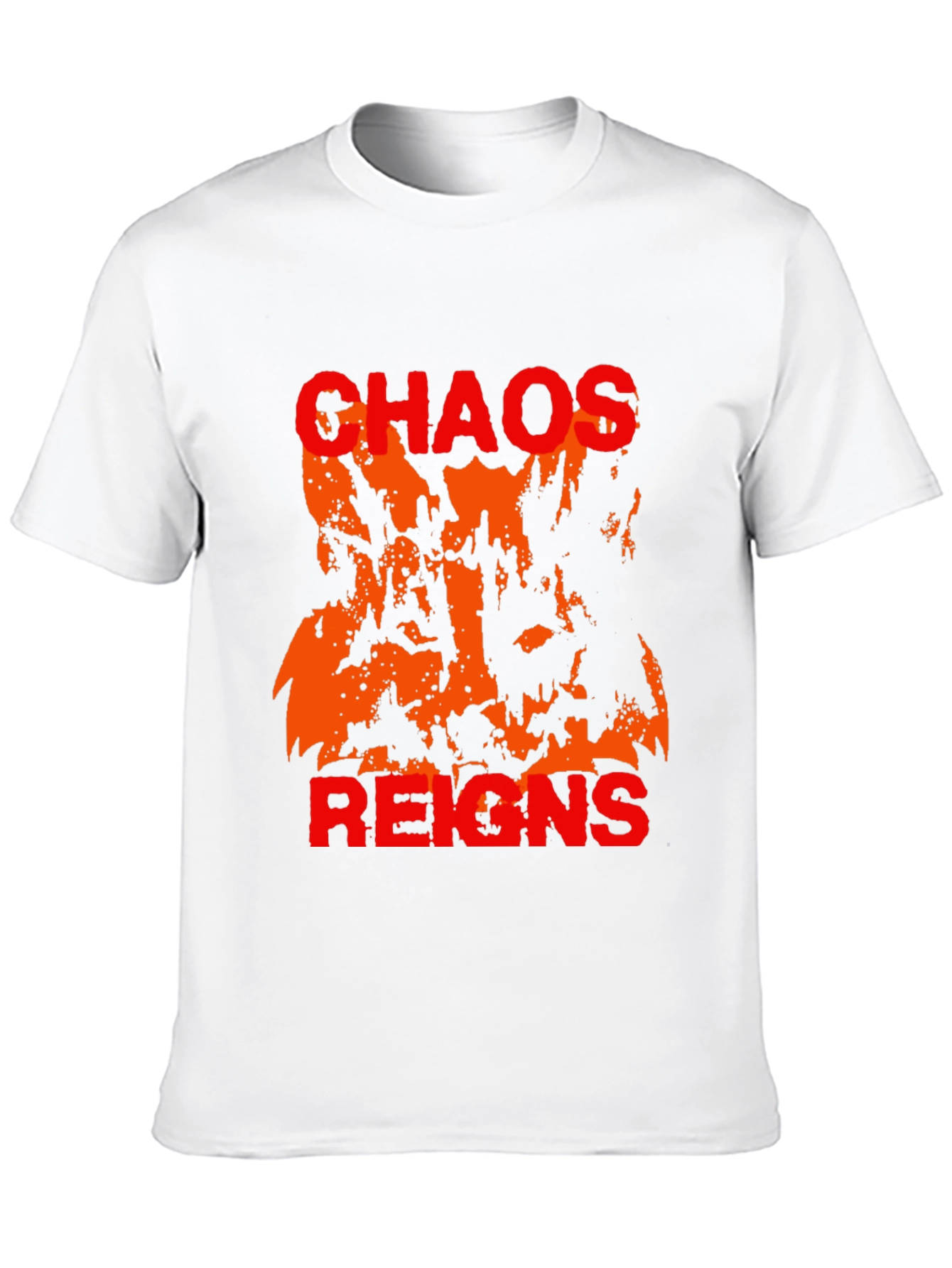 Chaos Reigns Graphic T-Shirt - Black