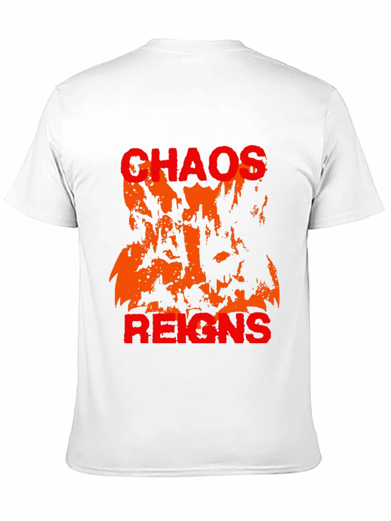 Chaos Reigns Graphic T-Shirt - Black