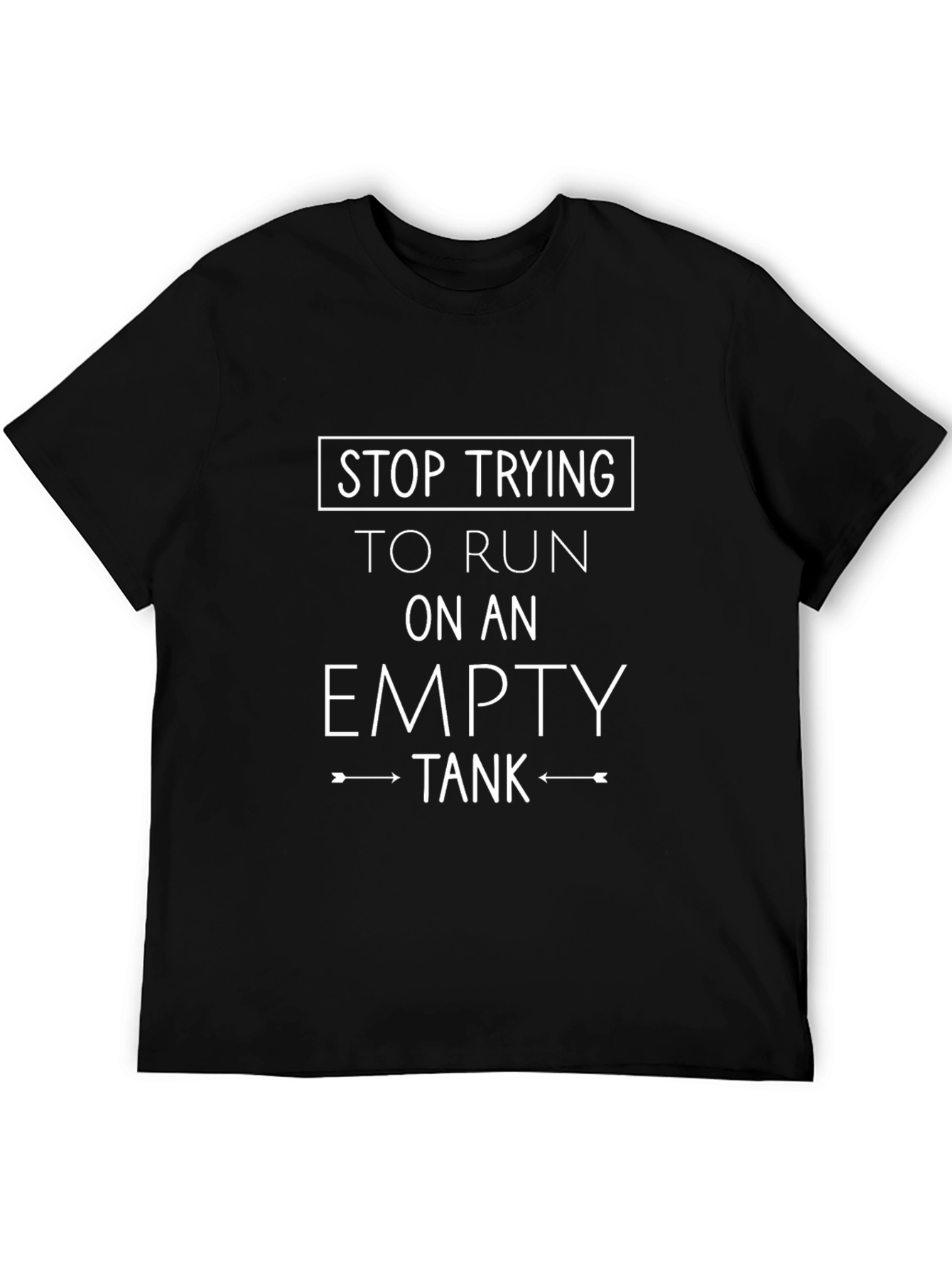 Run on Empty Tank Graphic Tee