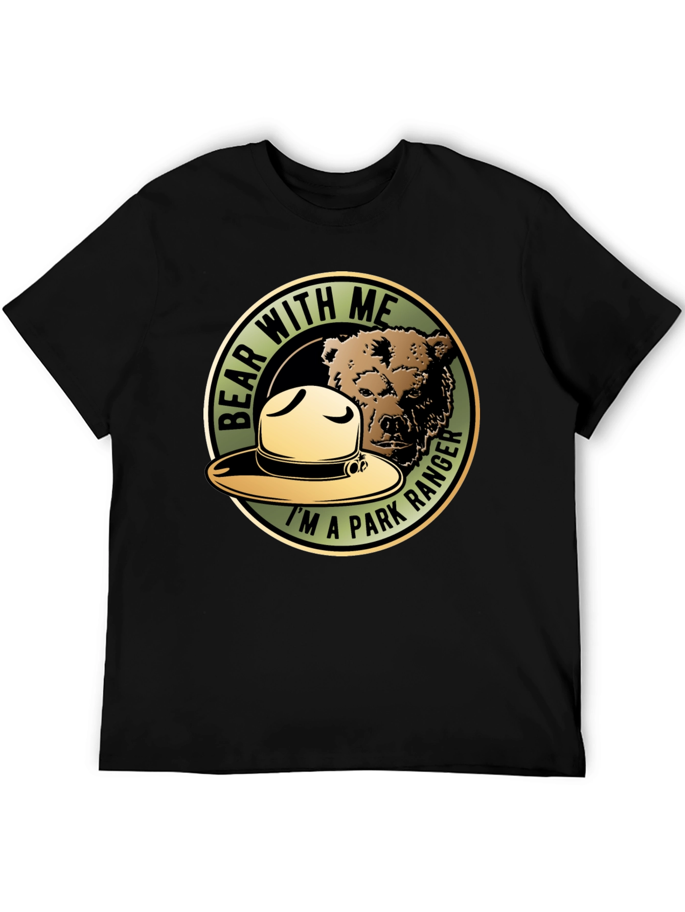 Bear With Me Park Ranger T-Shirt - Unisex