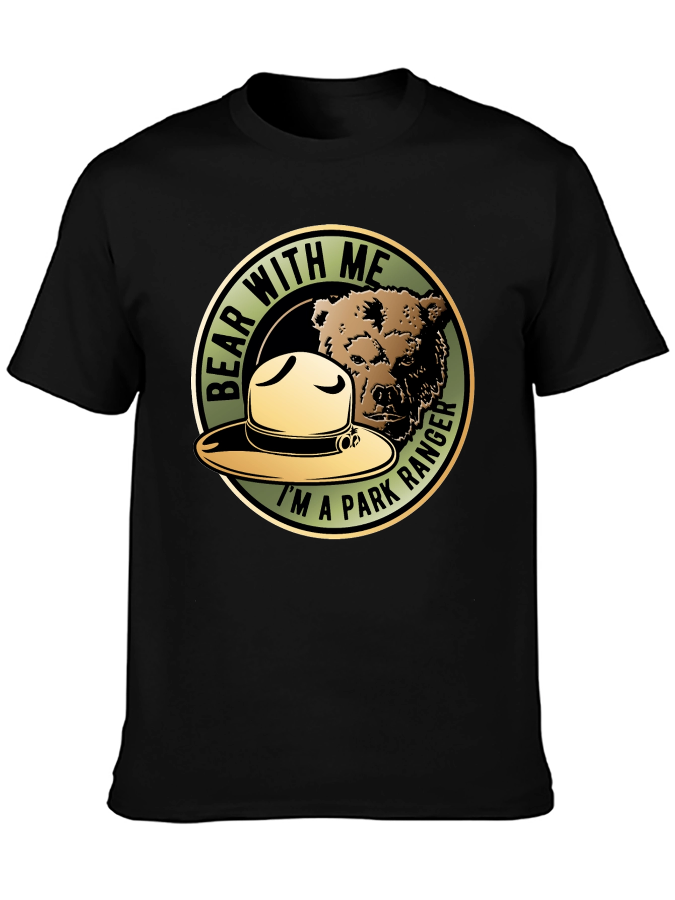 Bear With Me Park Ranger T-Shirt - Unisex