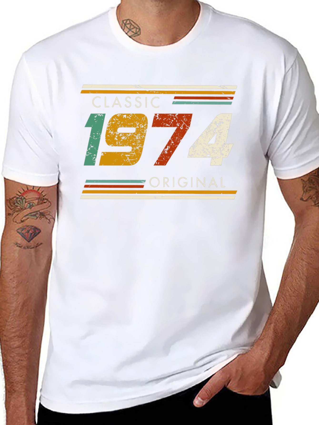 Classic 1974 Original Graphic T-Shirt
