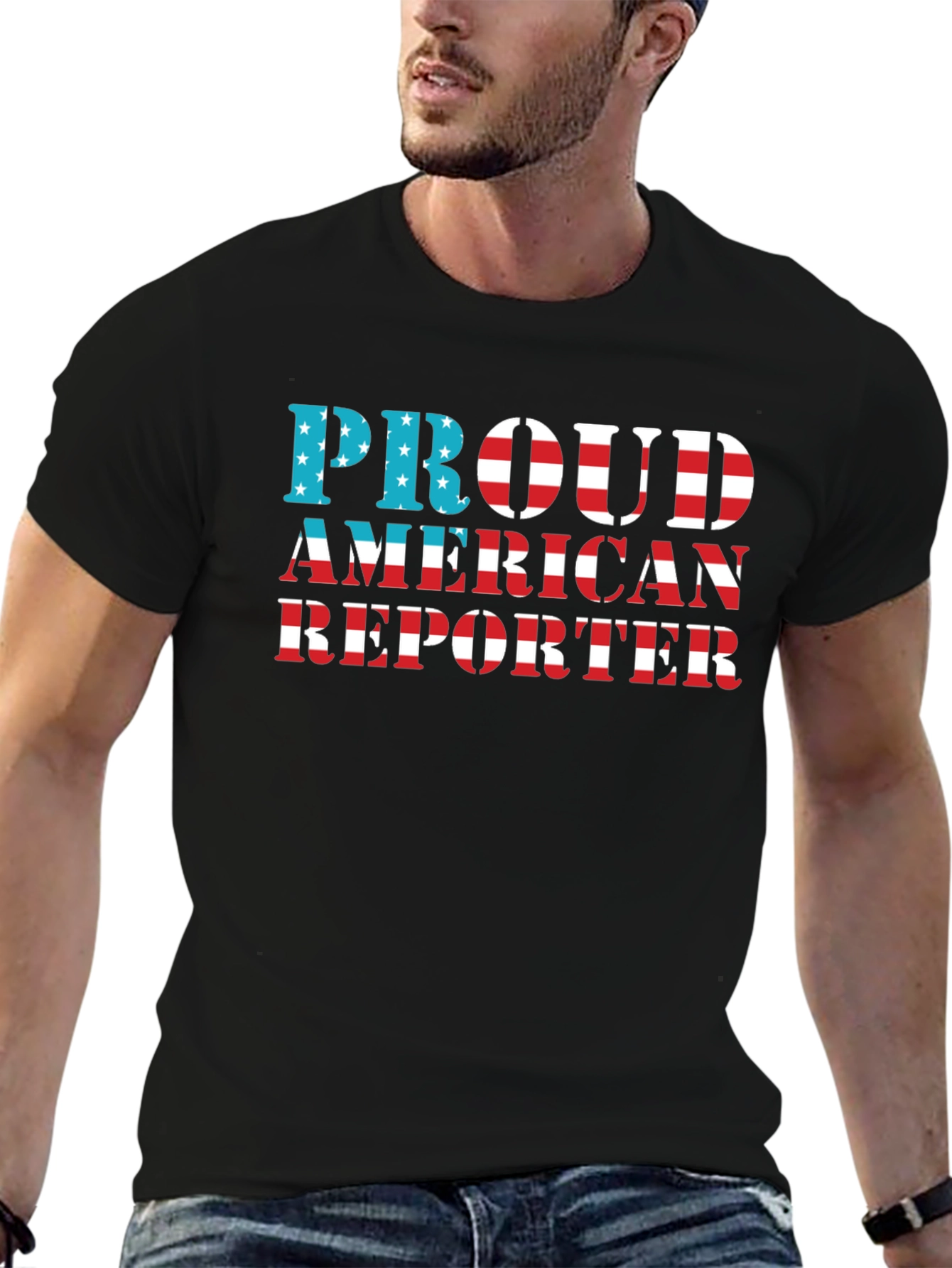 Proud American Reporter T-Shirt