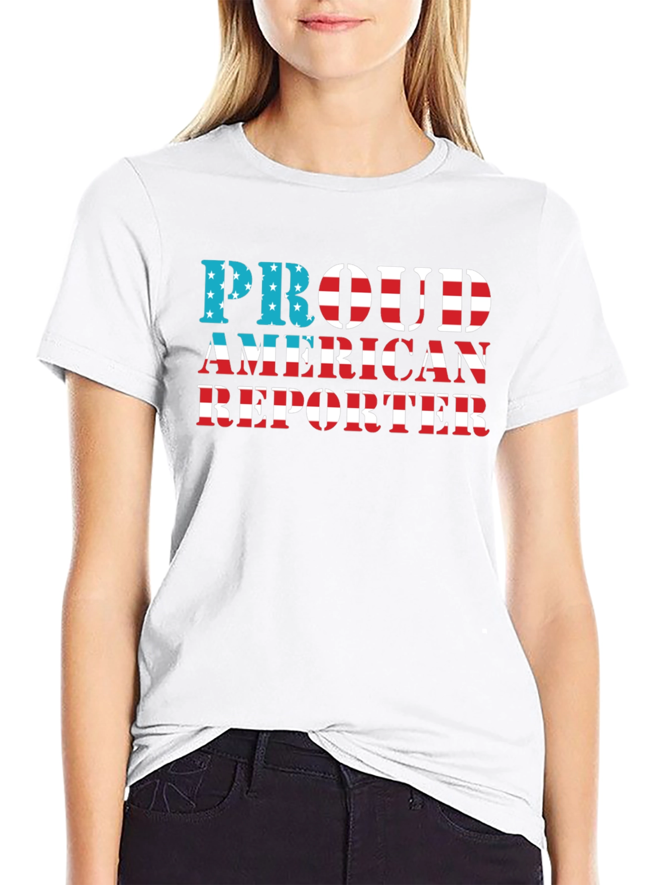 Proud American Reporter T-Shirt