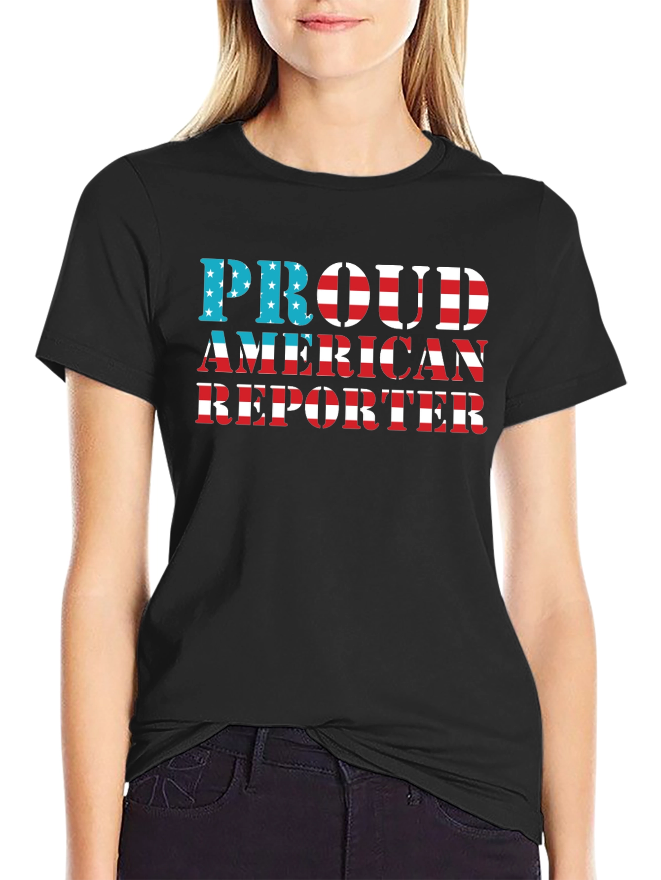 Proud American Reporter T-Shirt