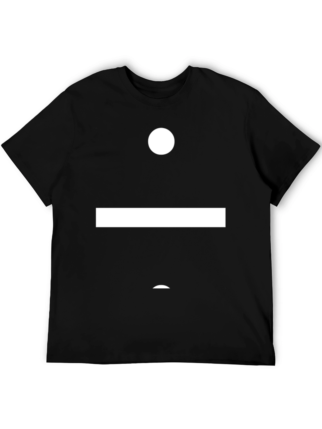 Abstract Design Black T-Shirt