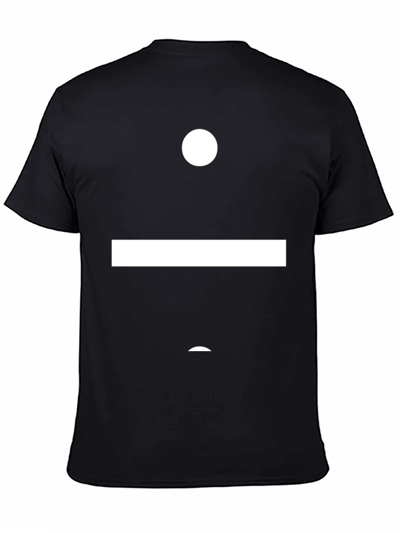 Abstract Design Black T-Shirt