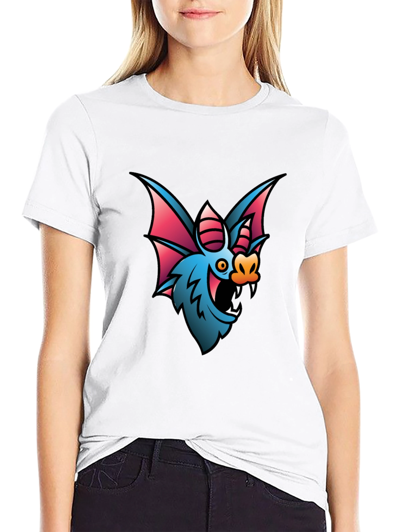 Bat Graphic T-Shirt - Unique & Stylish Design