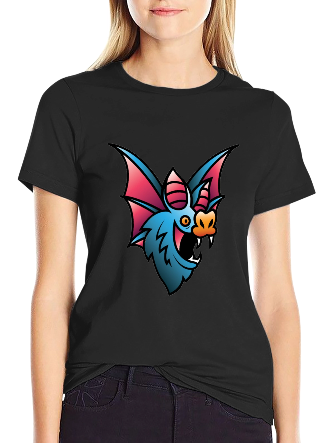Bat Graphic T-Shirt - Unique & Stylish Design