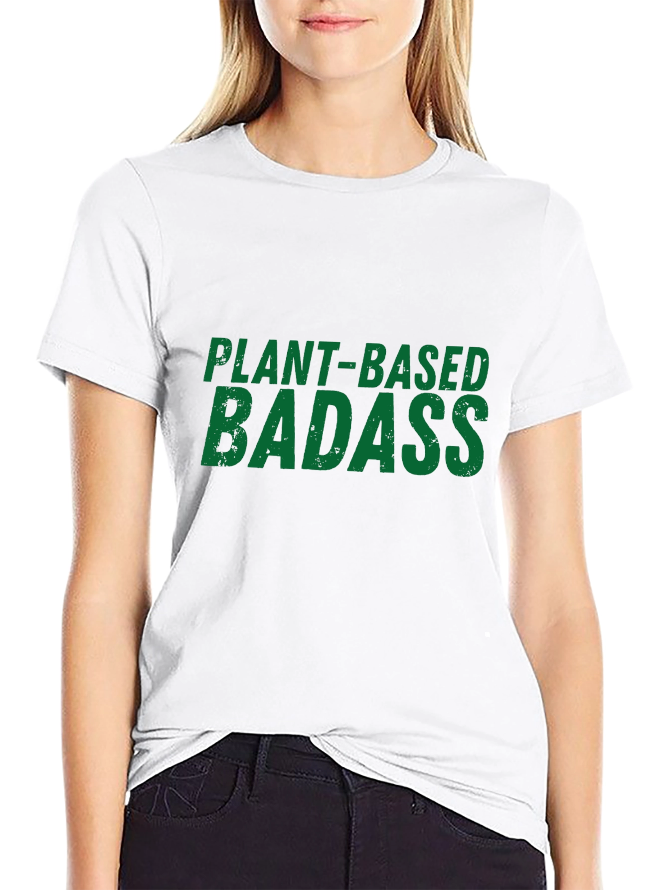 Plant-Based Badass Graphic T-Shirt