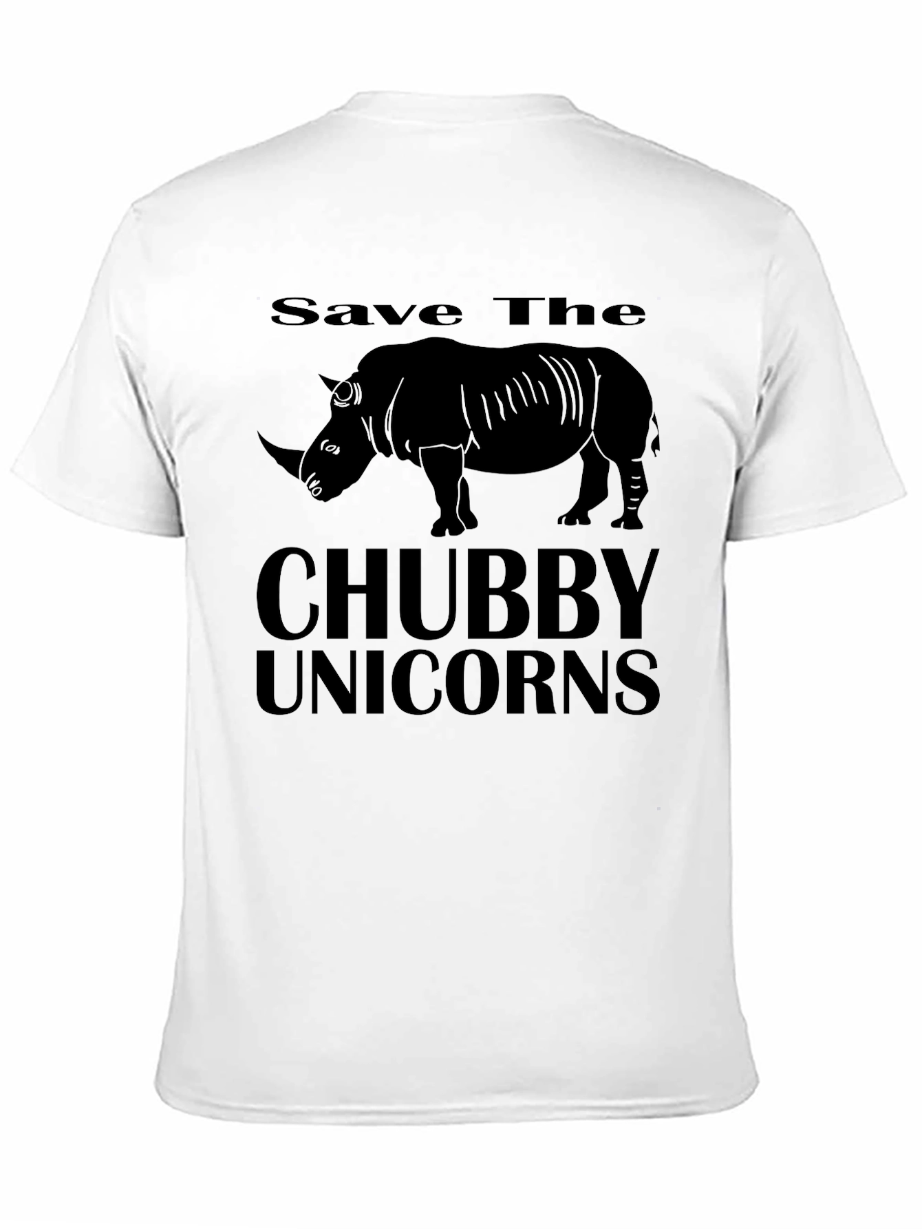 Save The Chubby Unicorns Graphic Tee