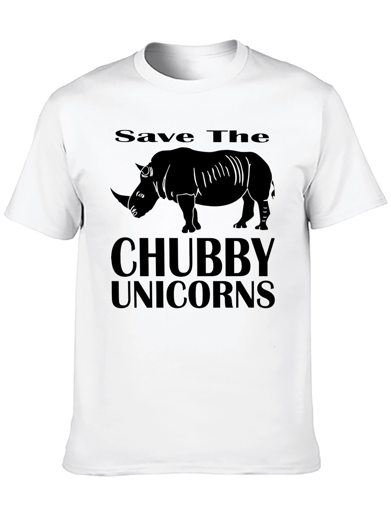 Save The Chubby Unicorns Graphic Tee