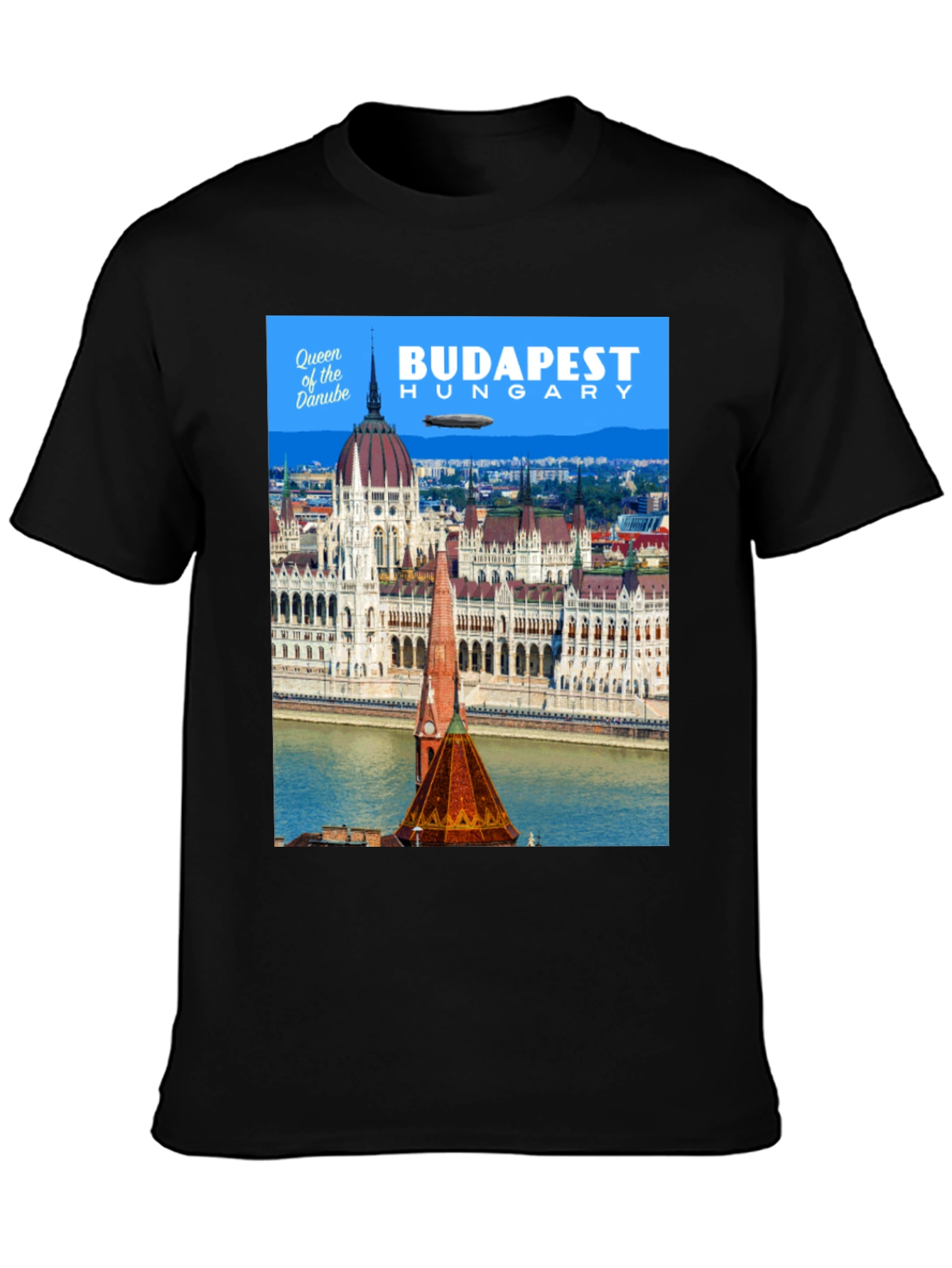 Budapest Hungary T-Shirt Queen of the Danube Souvenir