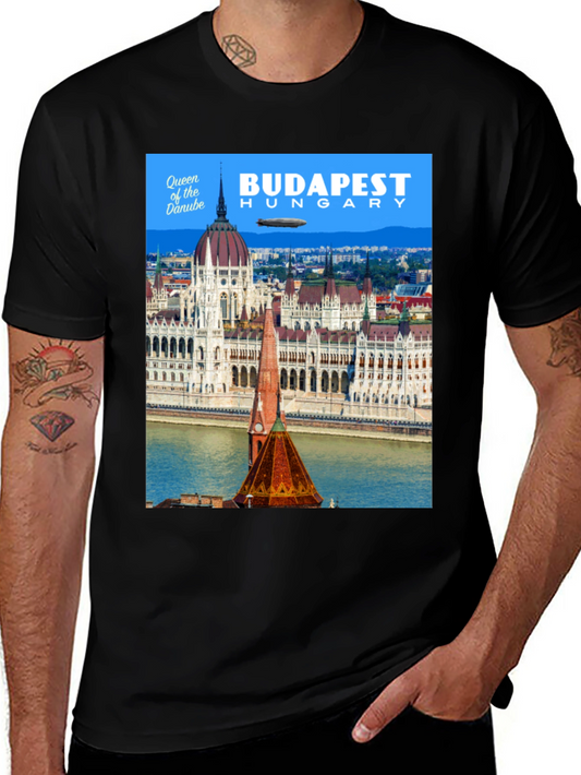 Budapest Hungary T-Shirt Queen of the Danube Souvenir