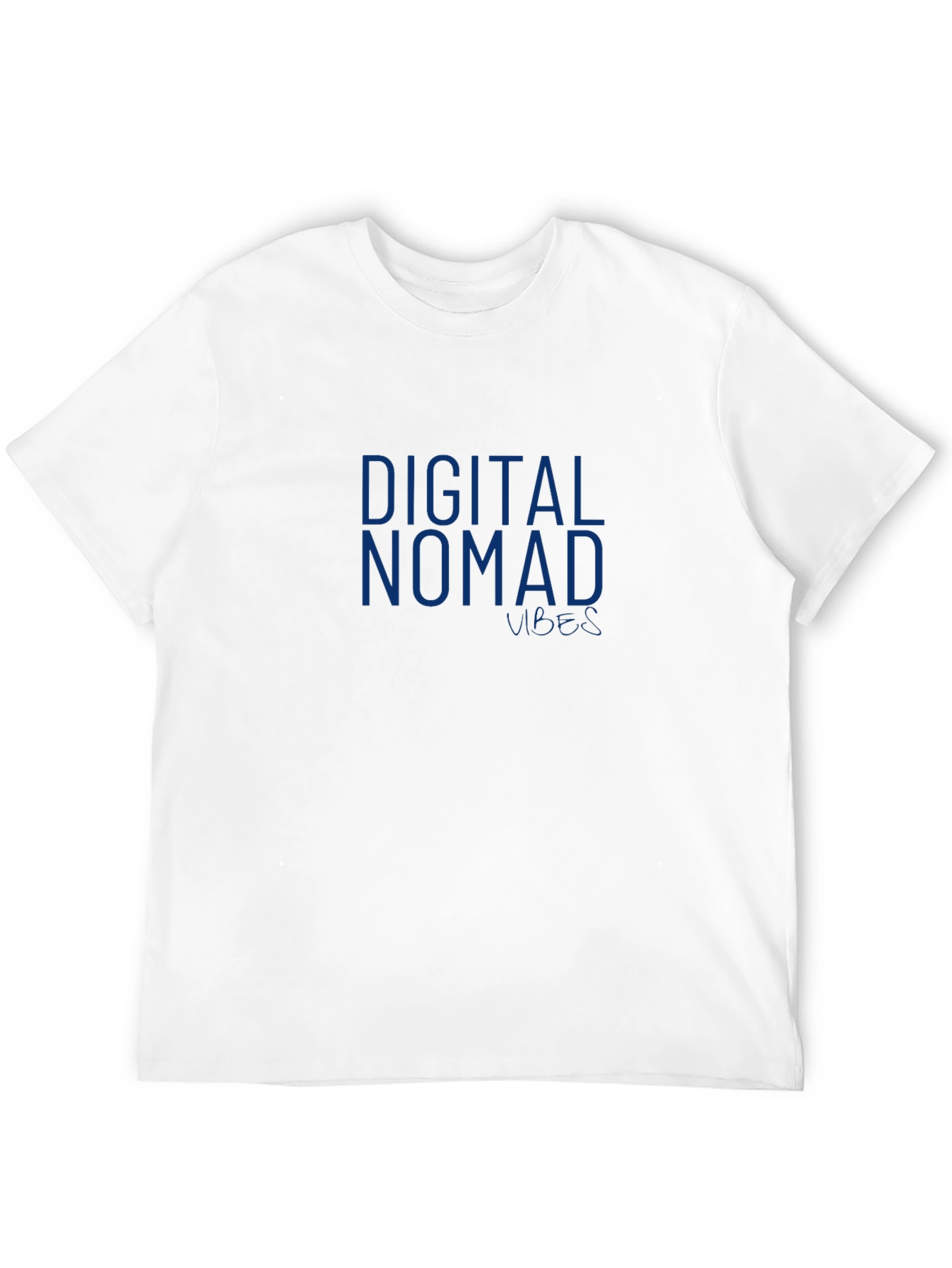 Digital Nomad Vibes Black T-Shirt