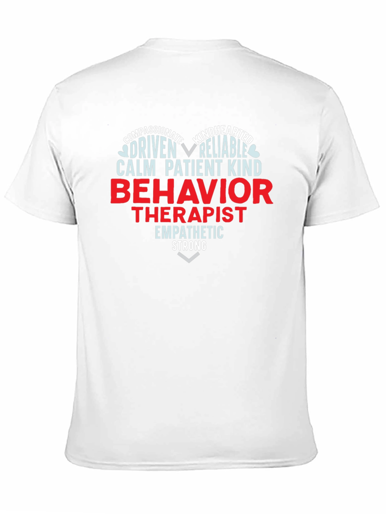 Behavior Therapist Heart Graphic T-Shirt