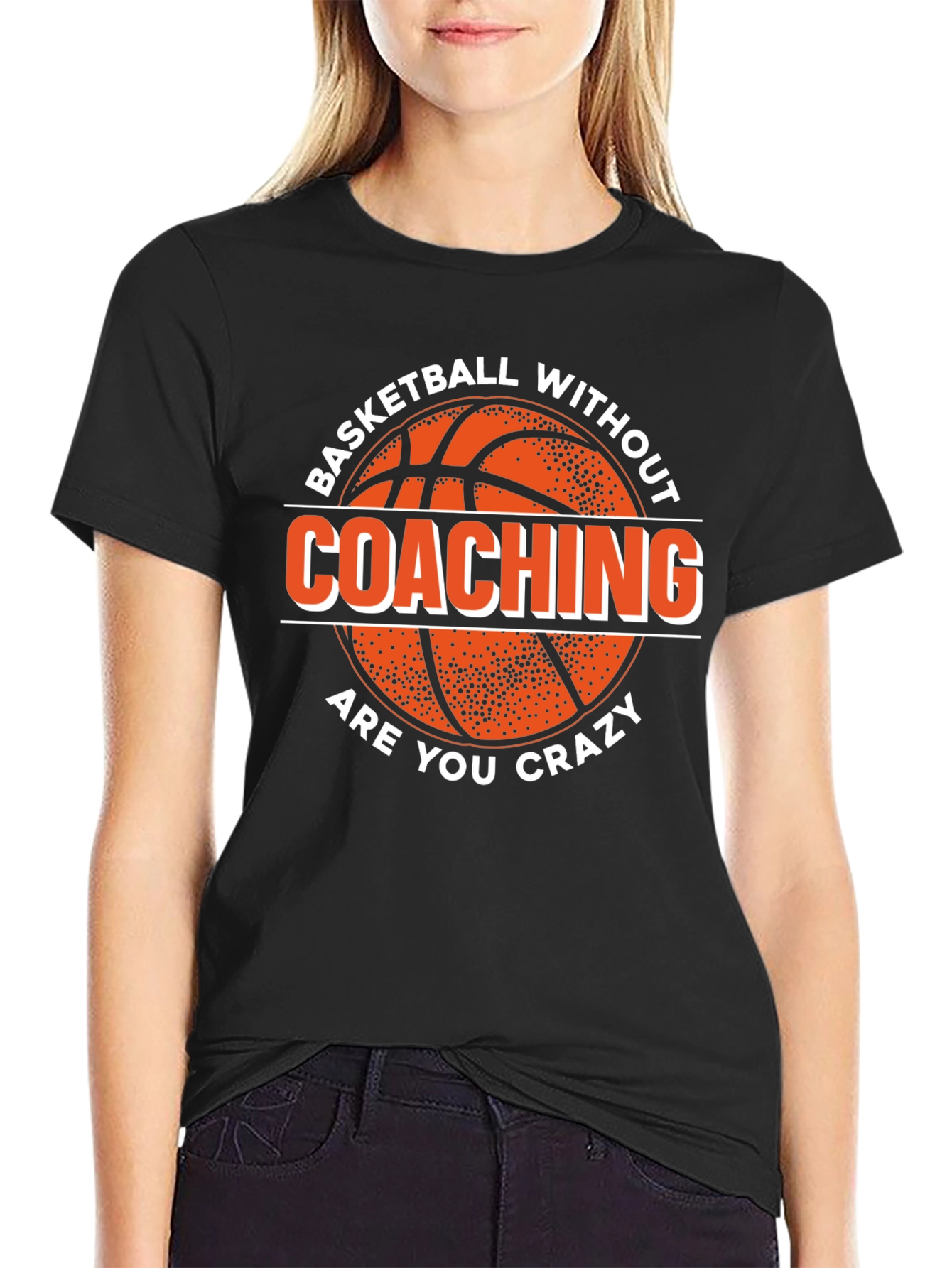 Basketball Without Coaching Graphic Tee