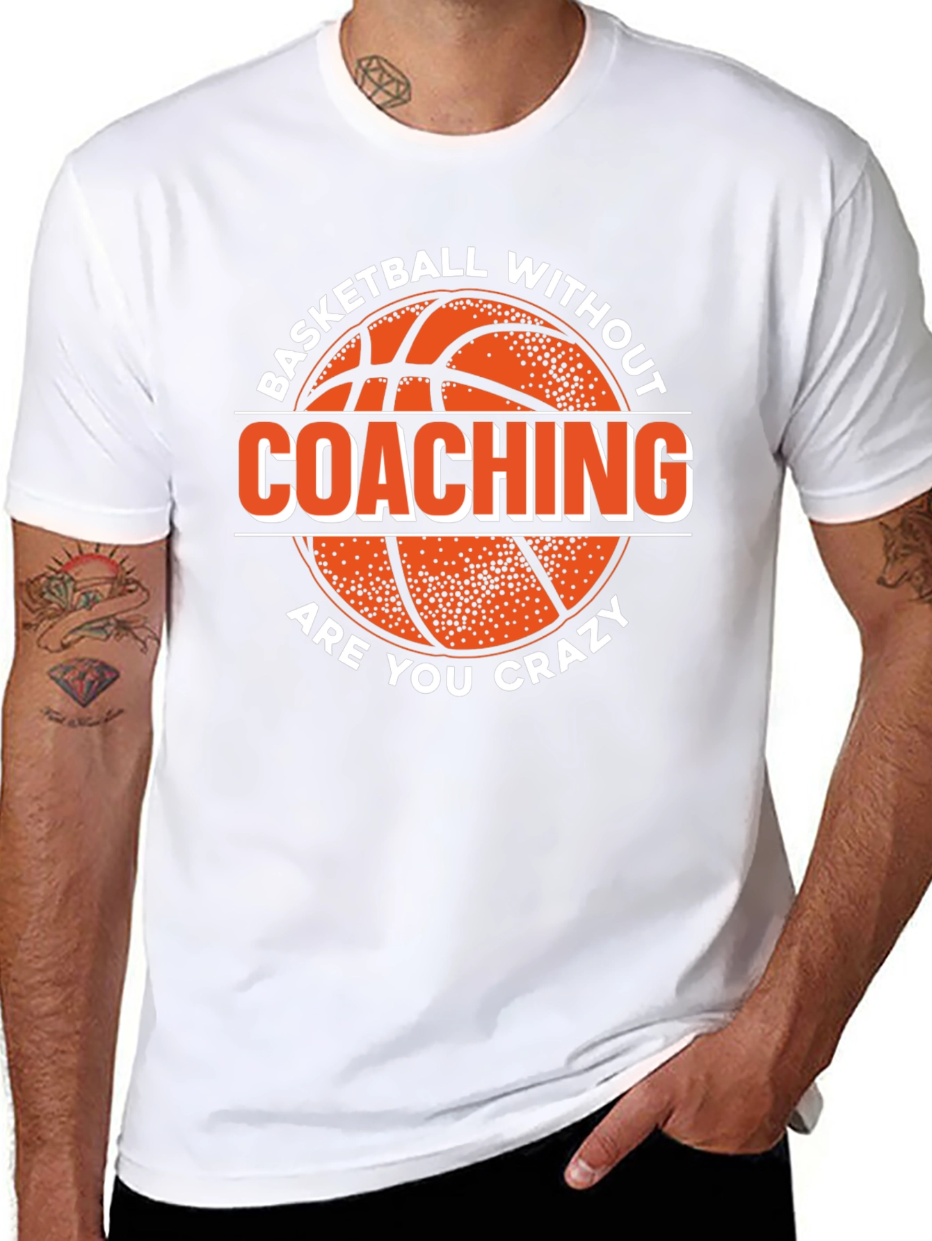 Basketball Without Coaching Graphic Tee