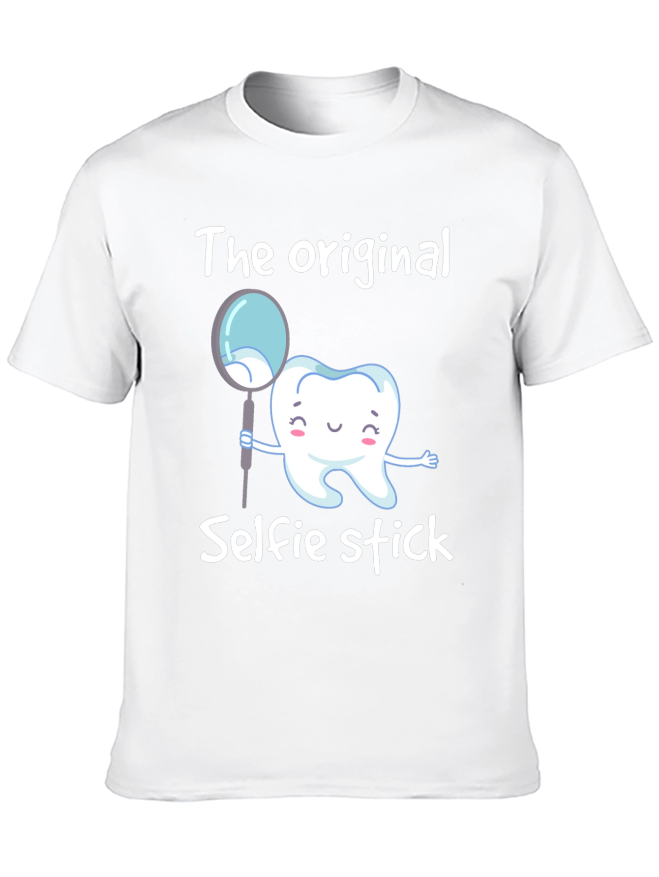 Funny Dental Hygienist Selfie Stick T-Shirt