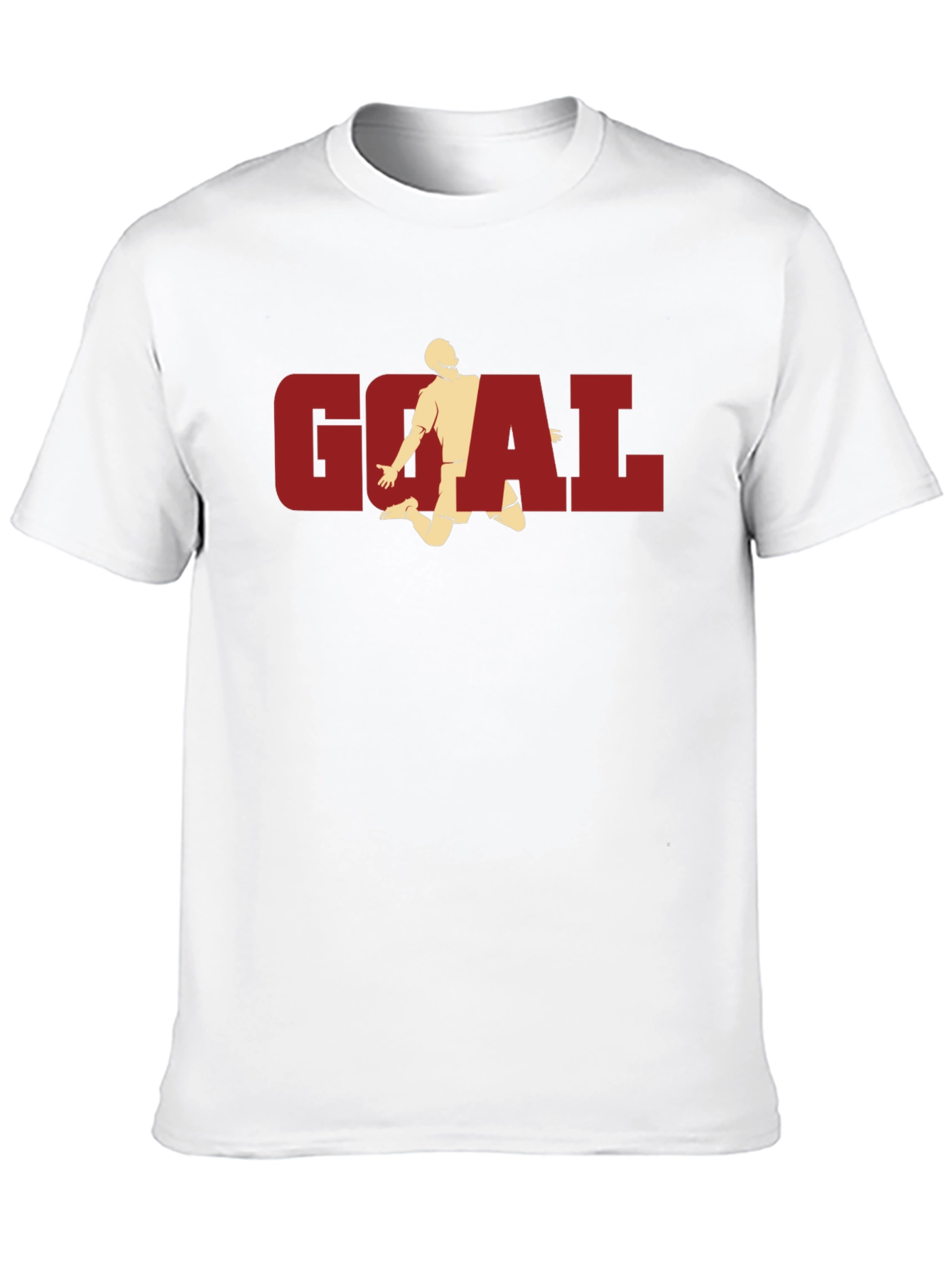 Goal! Graphic Tee - Black Cotton T-Shirt