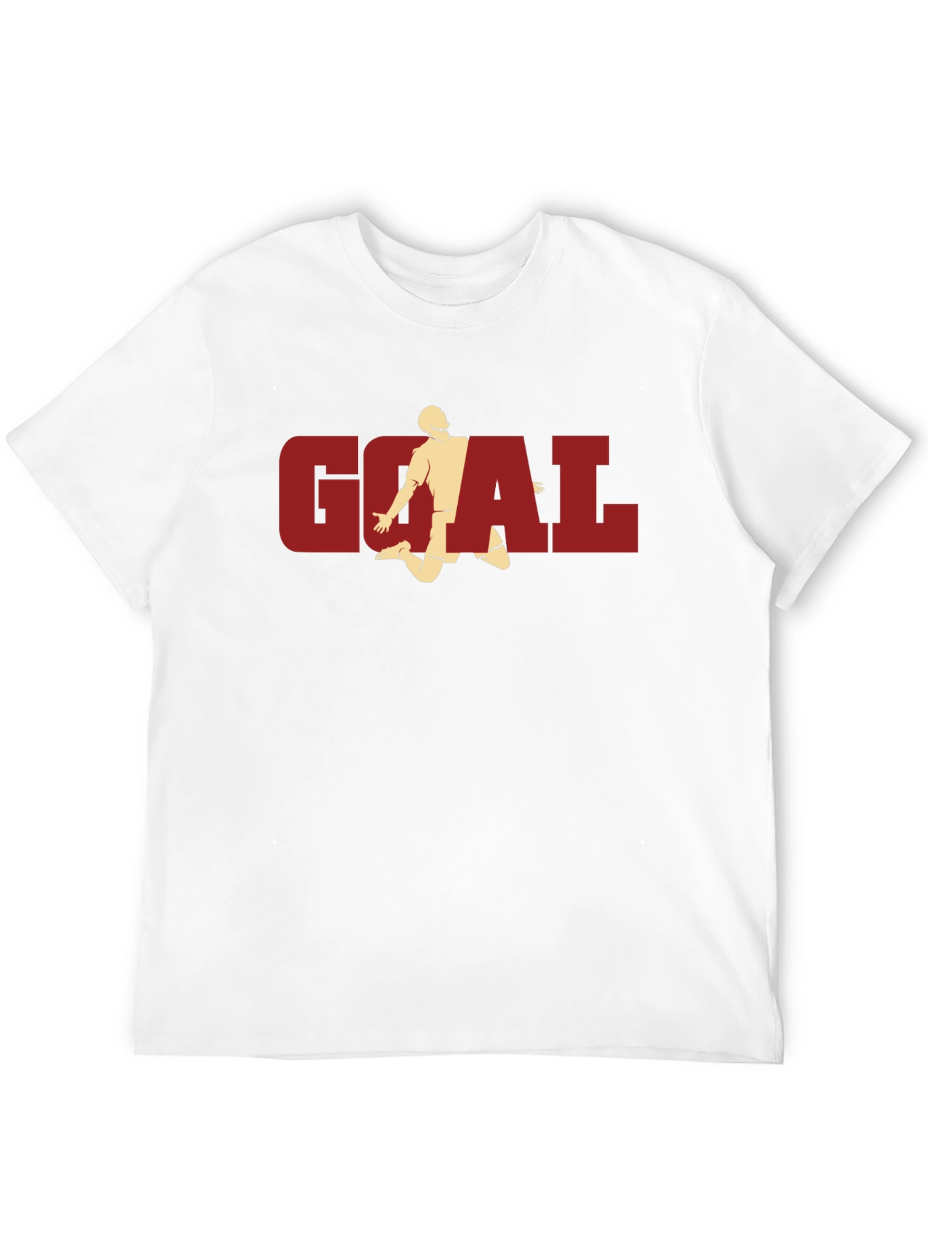 Goal! Graphic Tee - Black Cotton T-Shirt