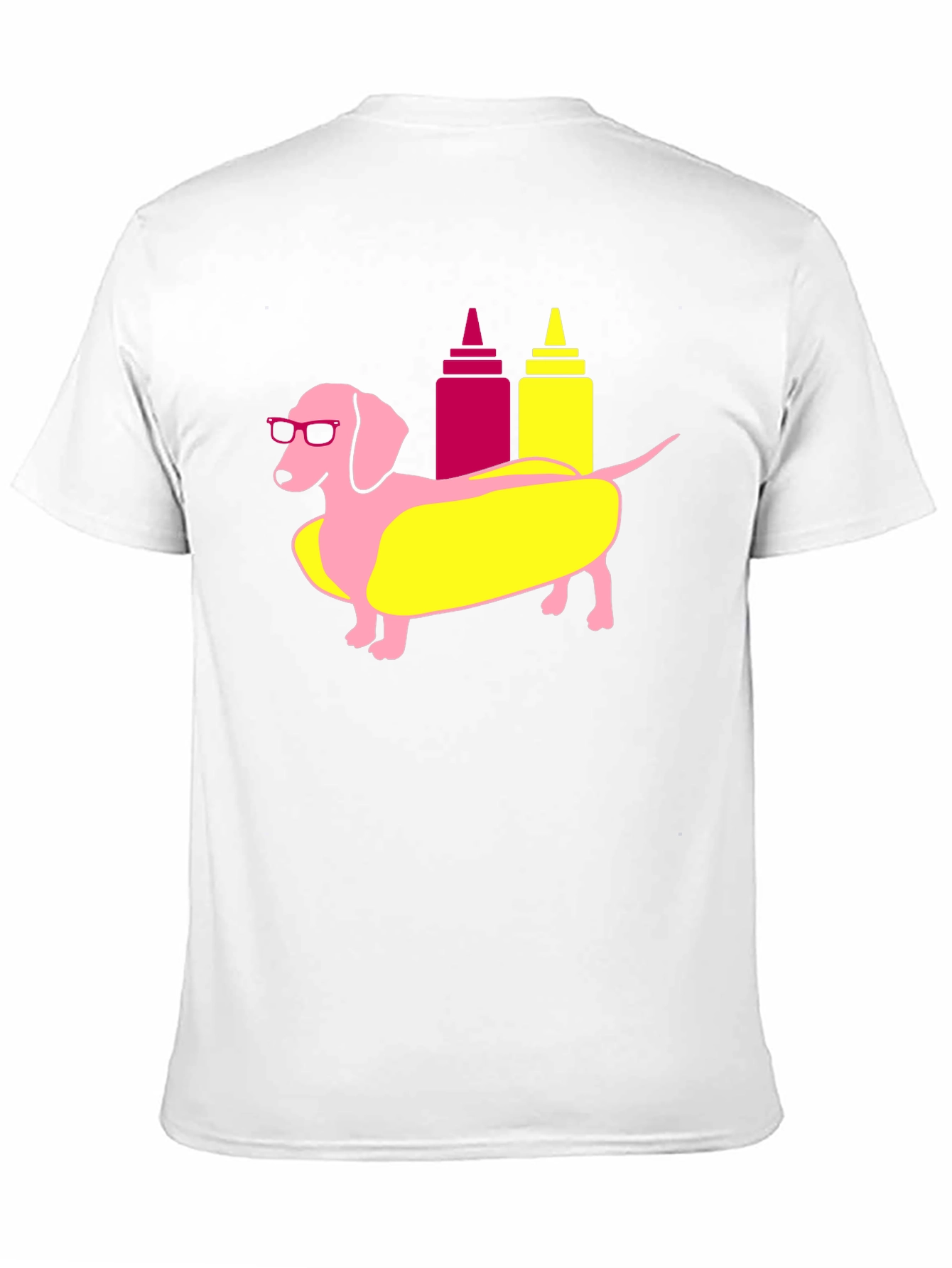 Dachshund Hotdog T-Shirt Funny Weiner Dog Tee