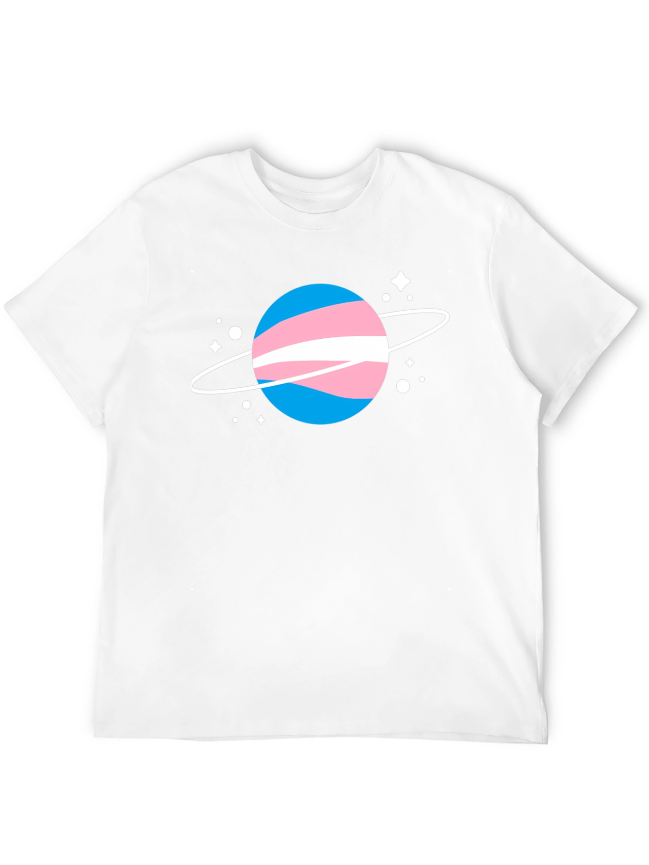 Transgender Pride Planet Graphic Tee