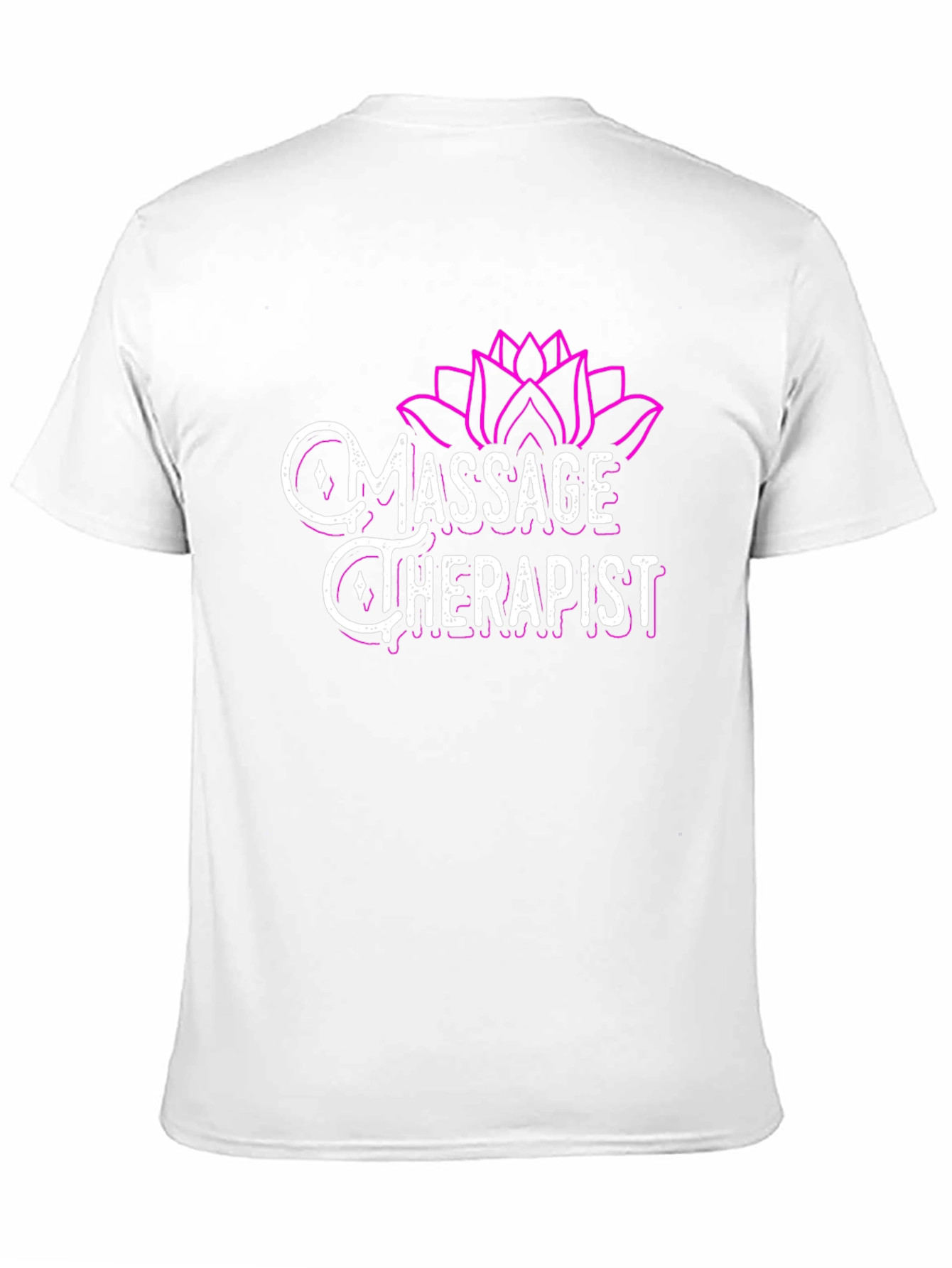 Massage Therapist Lotus Flower T-Shirt