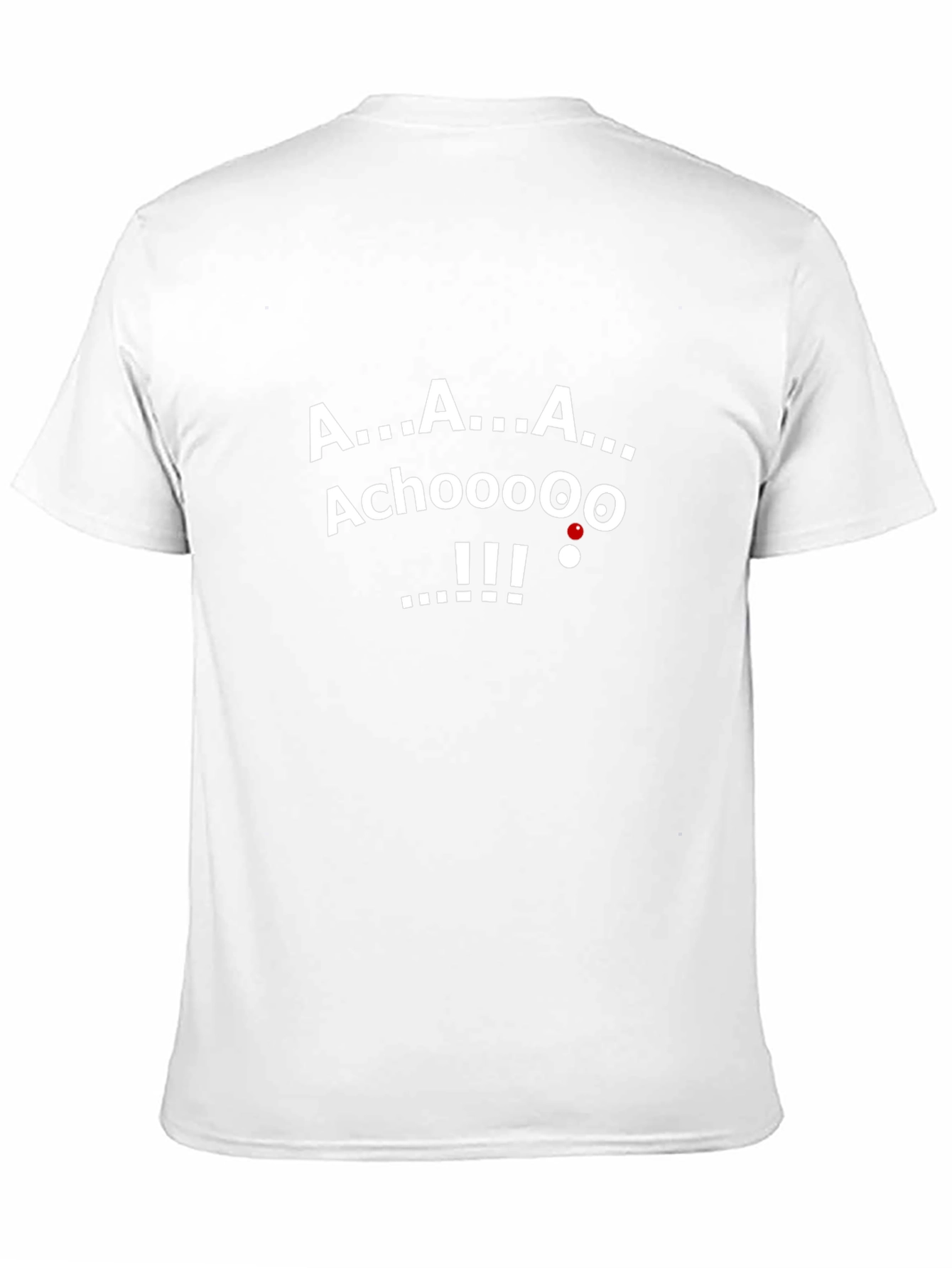 Achoooo! Graphic Tee - Black Novelty T-Shirt