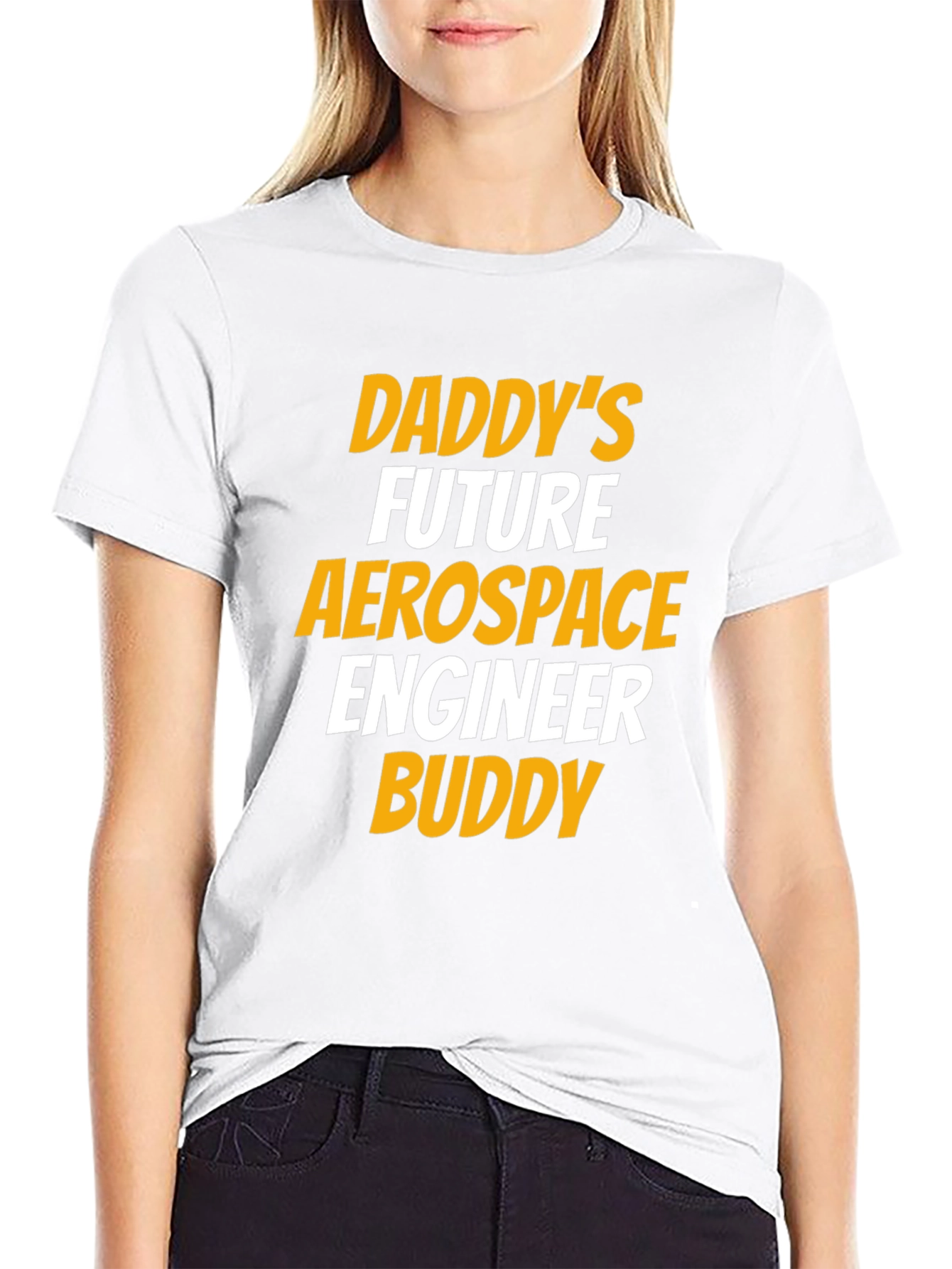 Daddys Future Aerospace Engineer Buddy T-Shirt