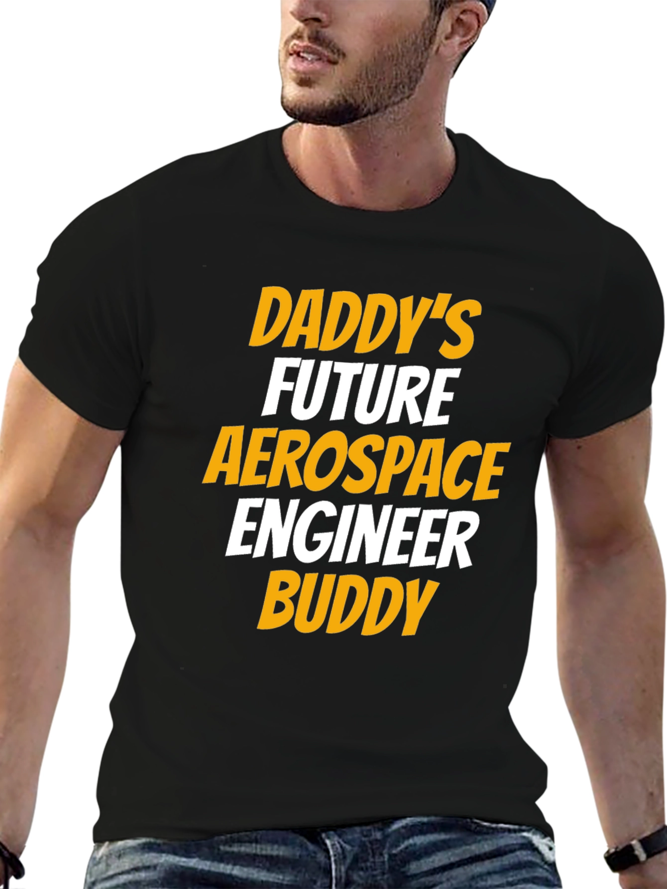 Daddys Future Aerospace Engineer Buddy T-Shirt