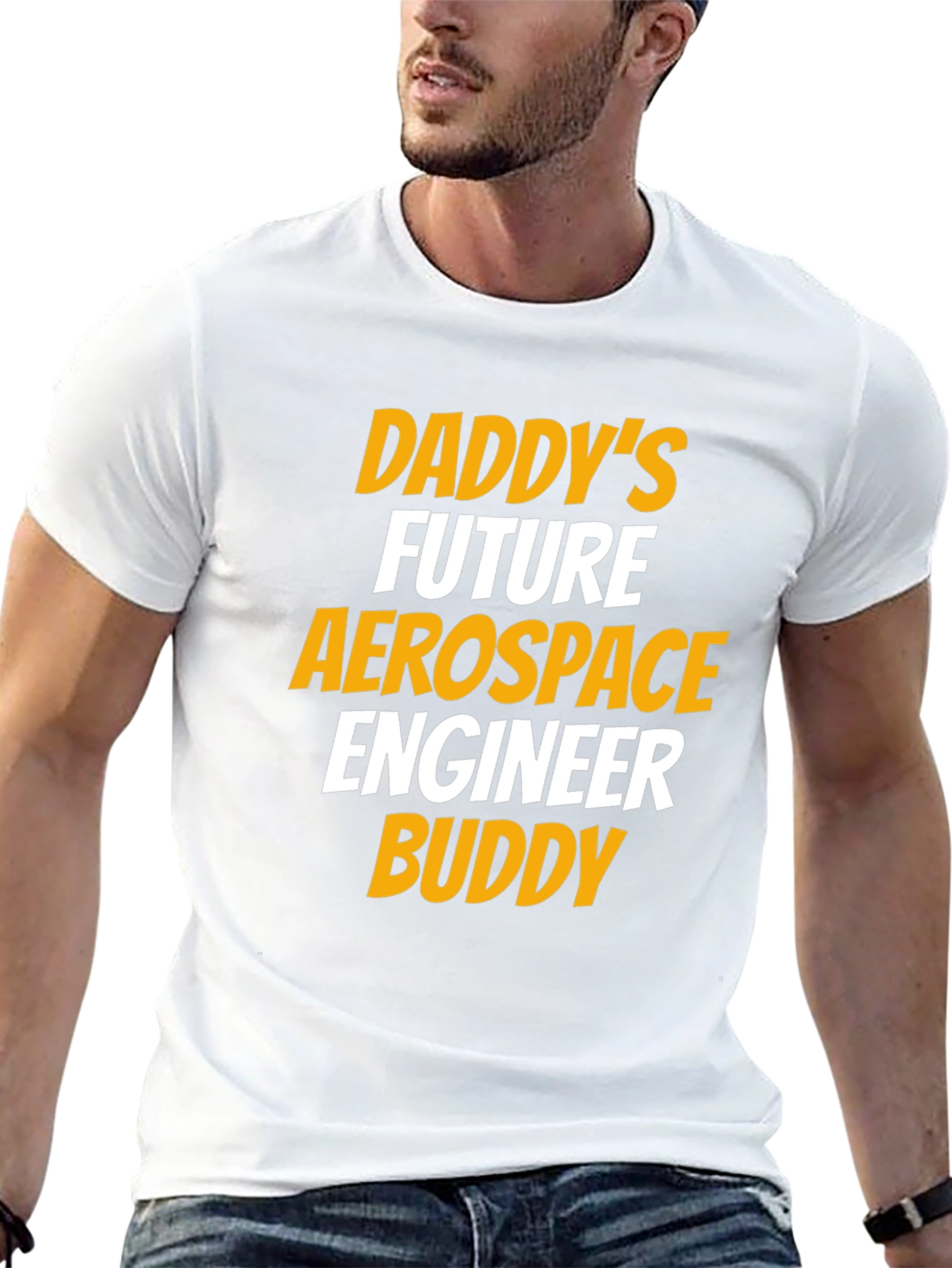 Daddys Future Aerospace Engineer Buddy T-Shirt